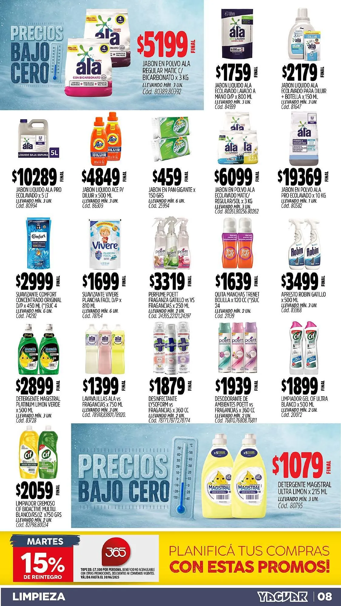 Ofertas de Catálogo Supermercados Yaguar 9 de junio al 16 de junio 2025 - Página 9 del catálogo