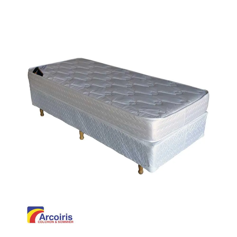 COLCHON Y SOMMIER ESPUMA SUPER 24 – 190X80
