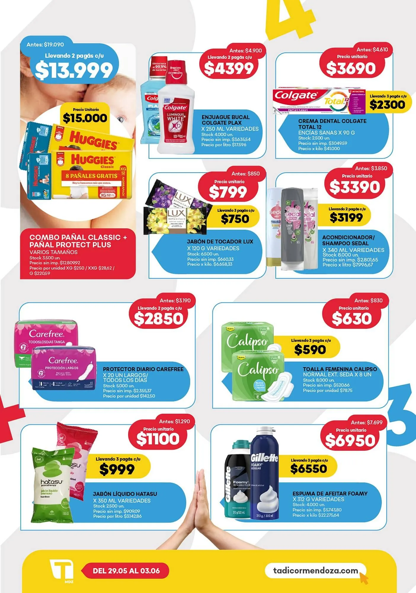 Ofertas de Catálogo Supermercados Tadicor 29 de mayo al 5 de junio 2025 - Página 7 del catálogo