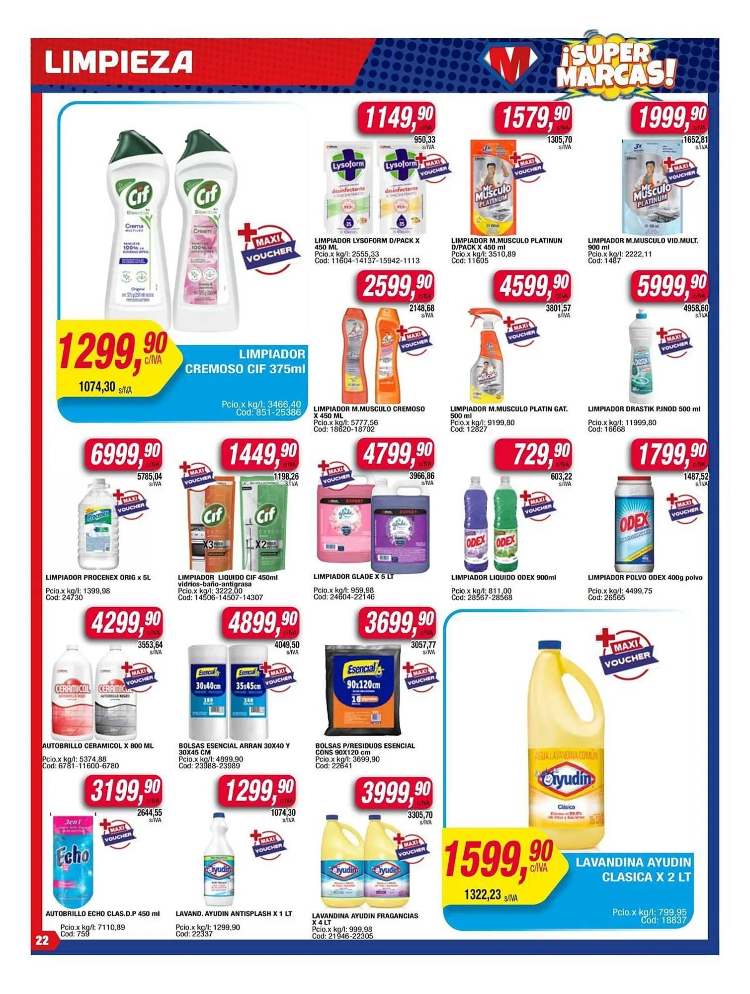 Ofertas de Catálogo Maxiconsumo 14 de julio al 21 de julio 2025 - Página 22 del catálogo