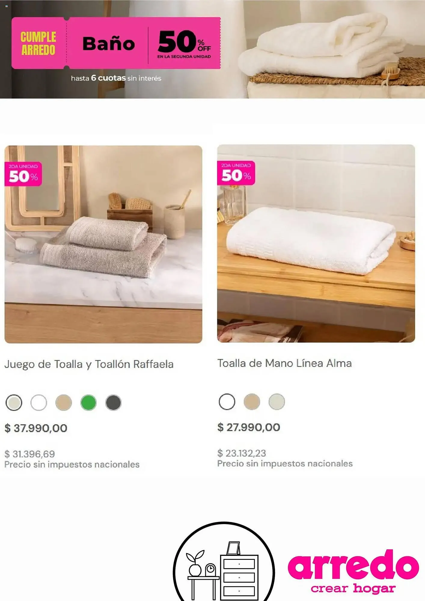 Ofertas de Catálogo Arredo 20 de octubre al 21 de noviembre 2025 - Página 2 del catálogo