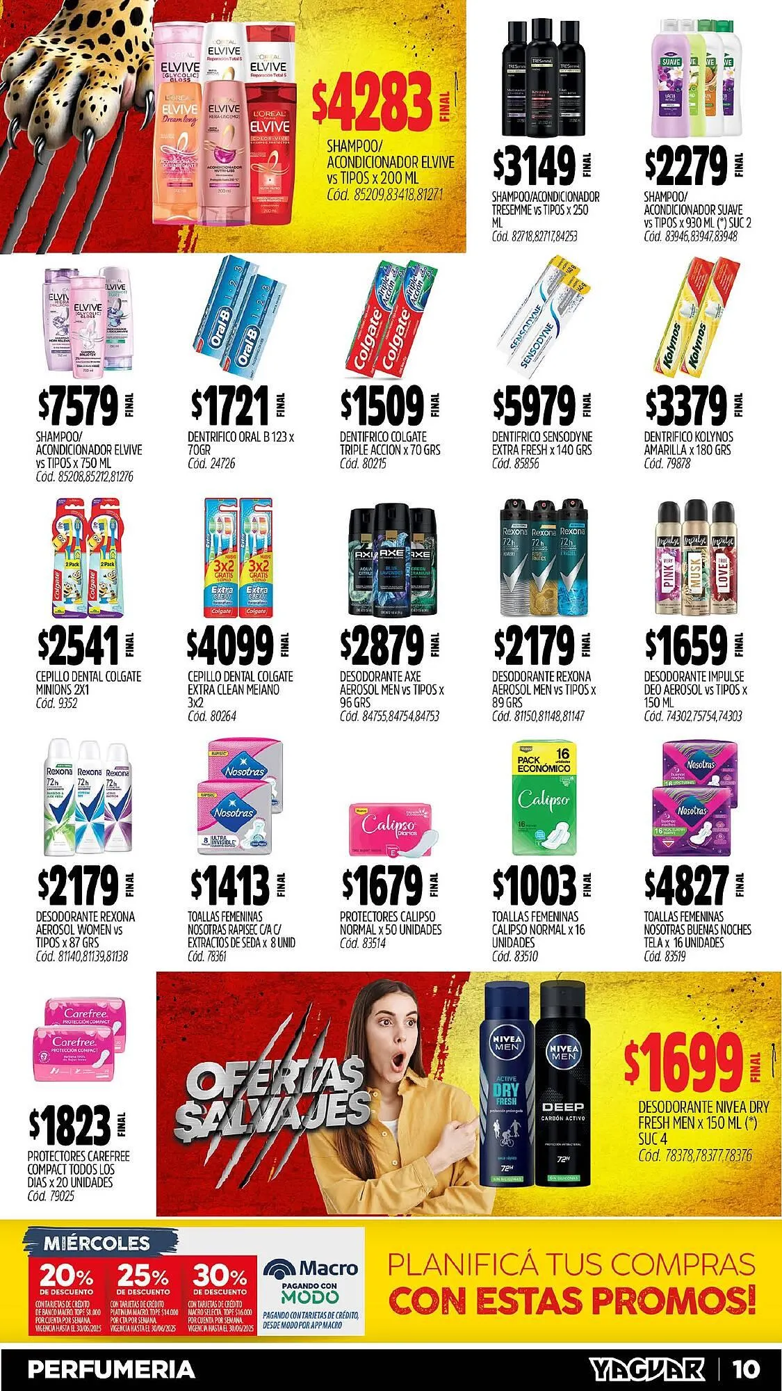 Ofertas de Catálogo Supermercados Yaguar 5 de mayo al 11 de mayo 2025 - Página 10 del catálogo