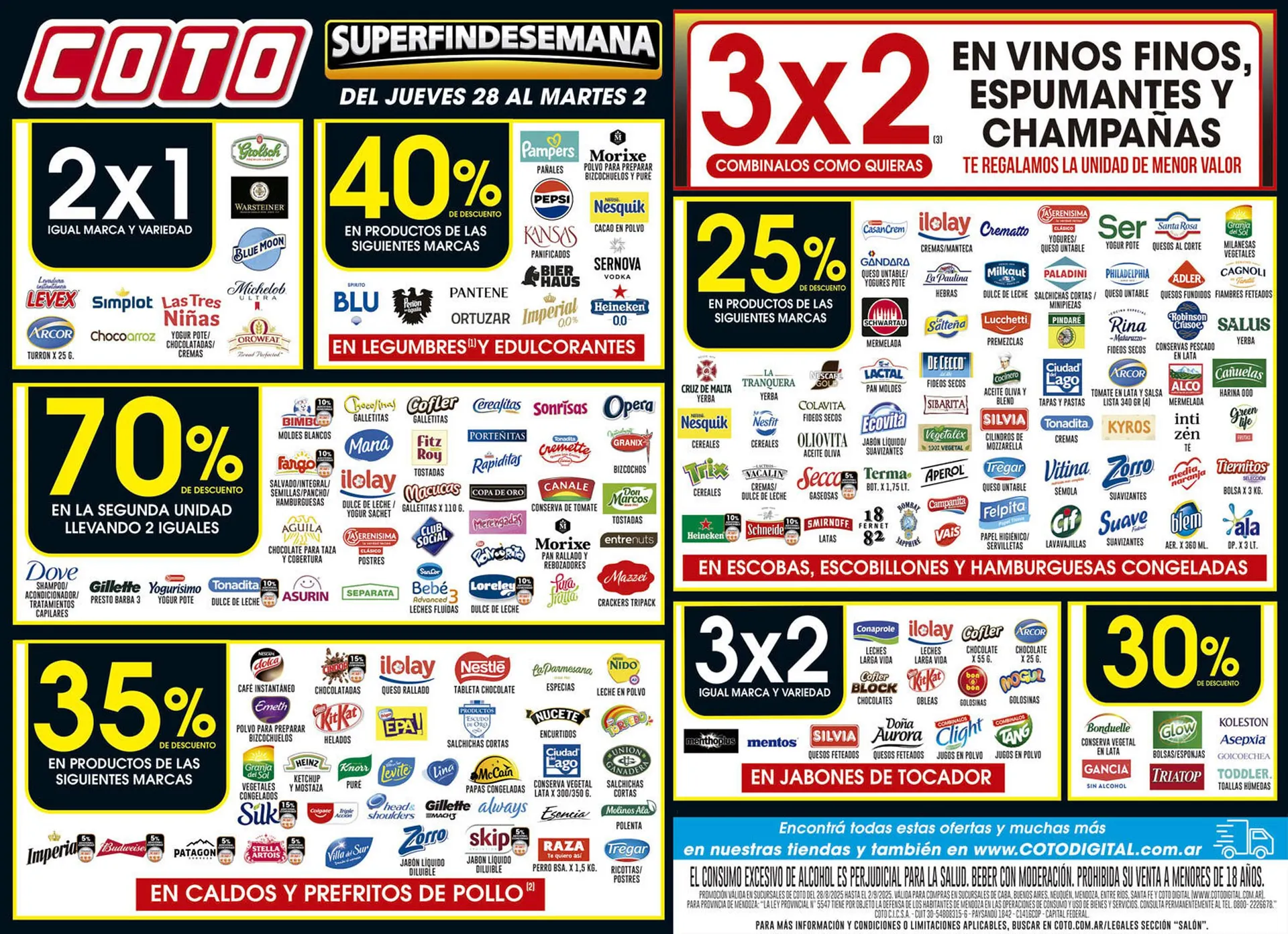 Ofertas de Catálogo Coto 28 de agosto al 2 de septiembre 2025 - Página 1 del catálogo