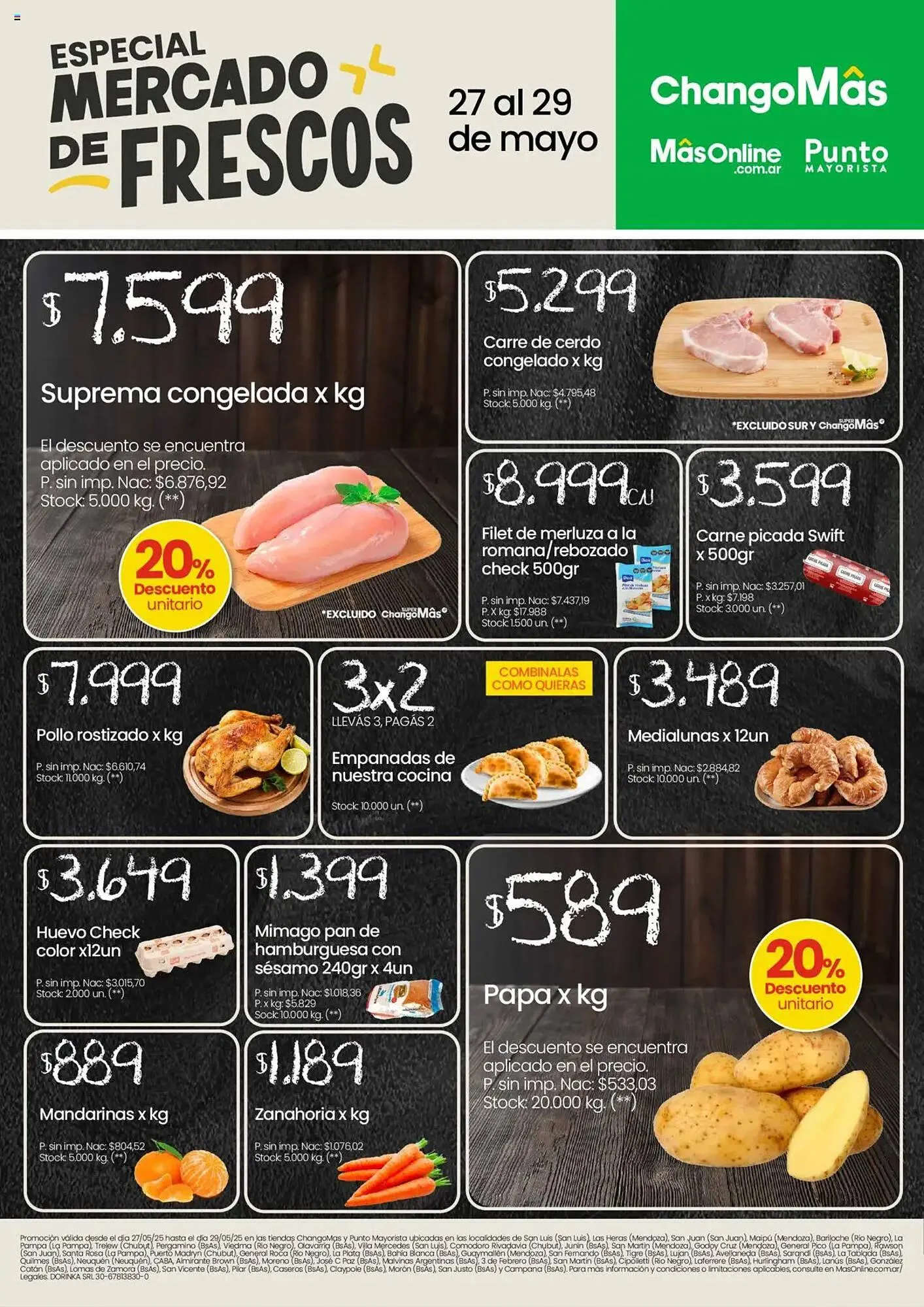 Ofertas de Catálogo Changomas 27 de mayo al 30 de mayo 2025 - Página 1 del catálogo