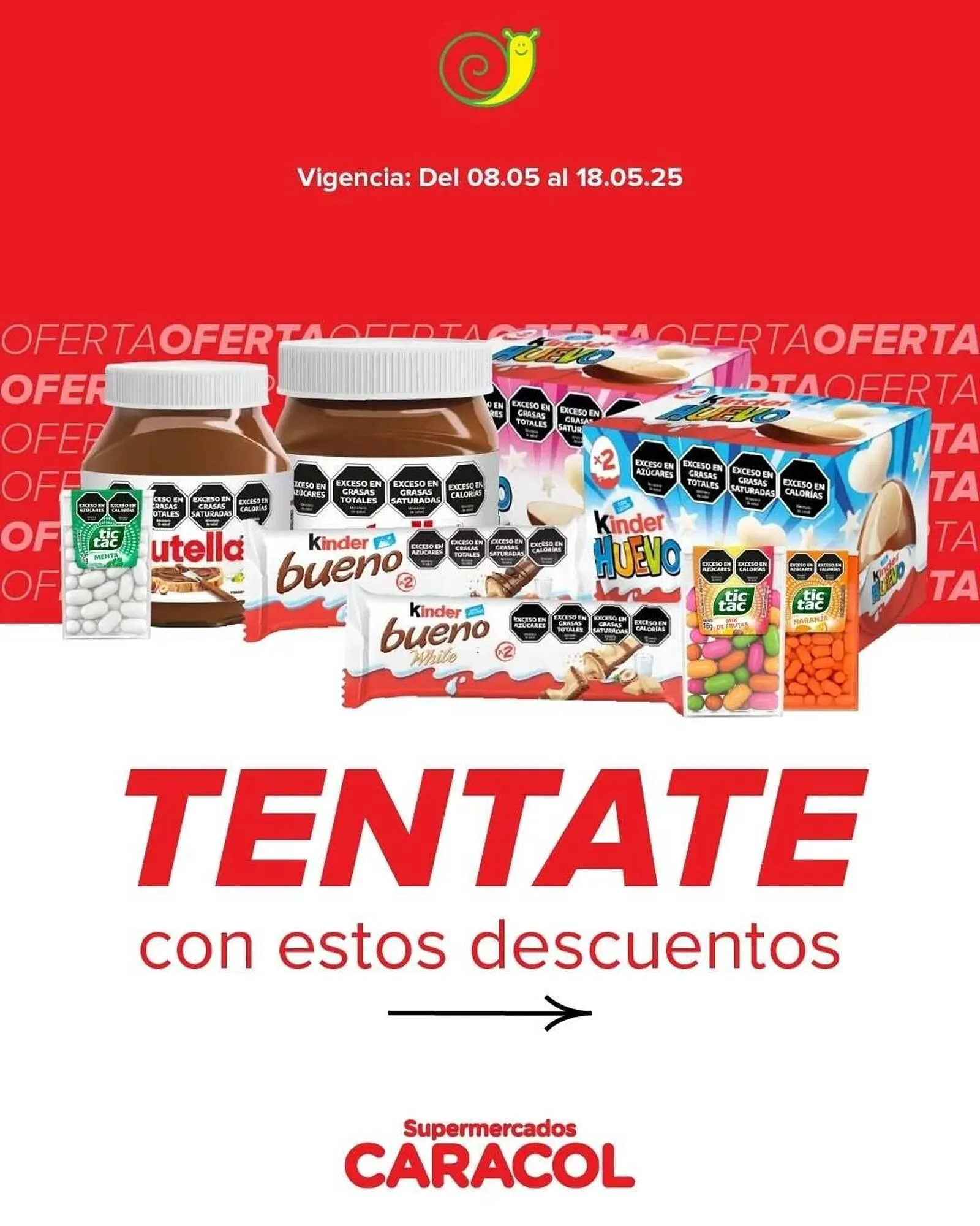 Ofertas de Catálogo Supermercados Caracol 9 de mayo al 18 de mayo 2025 - Página 1 del catálogo