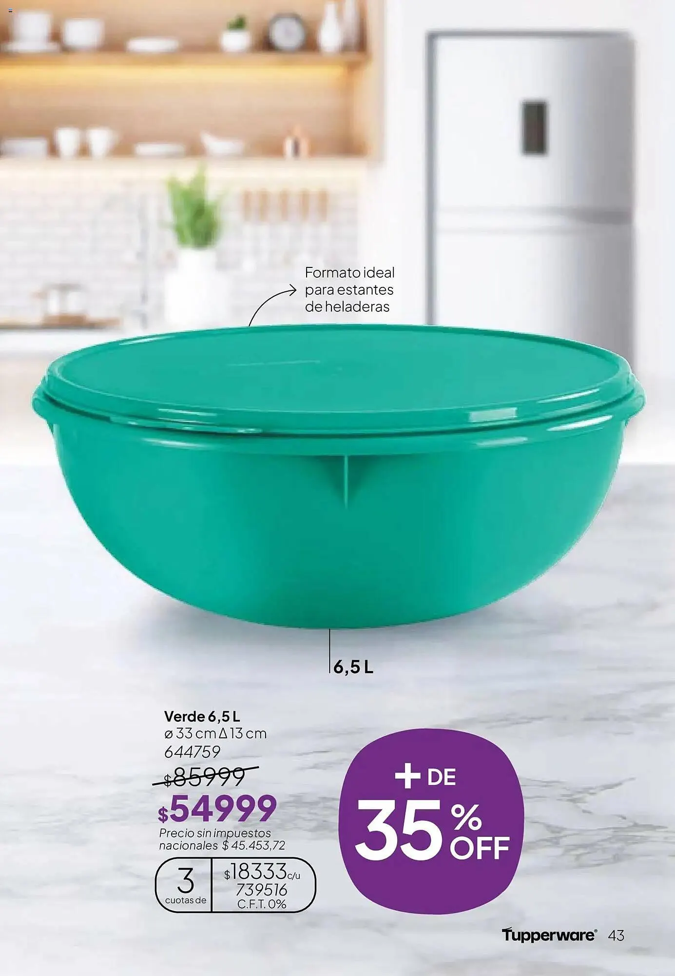 Ofertas de Folleto Tupperware 24 de noviembre al 31 de diciembre 2025 - Página 44 del catálogo