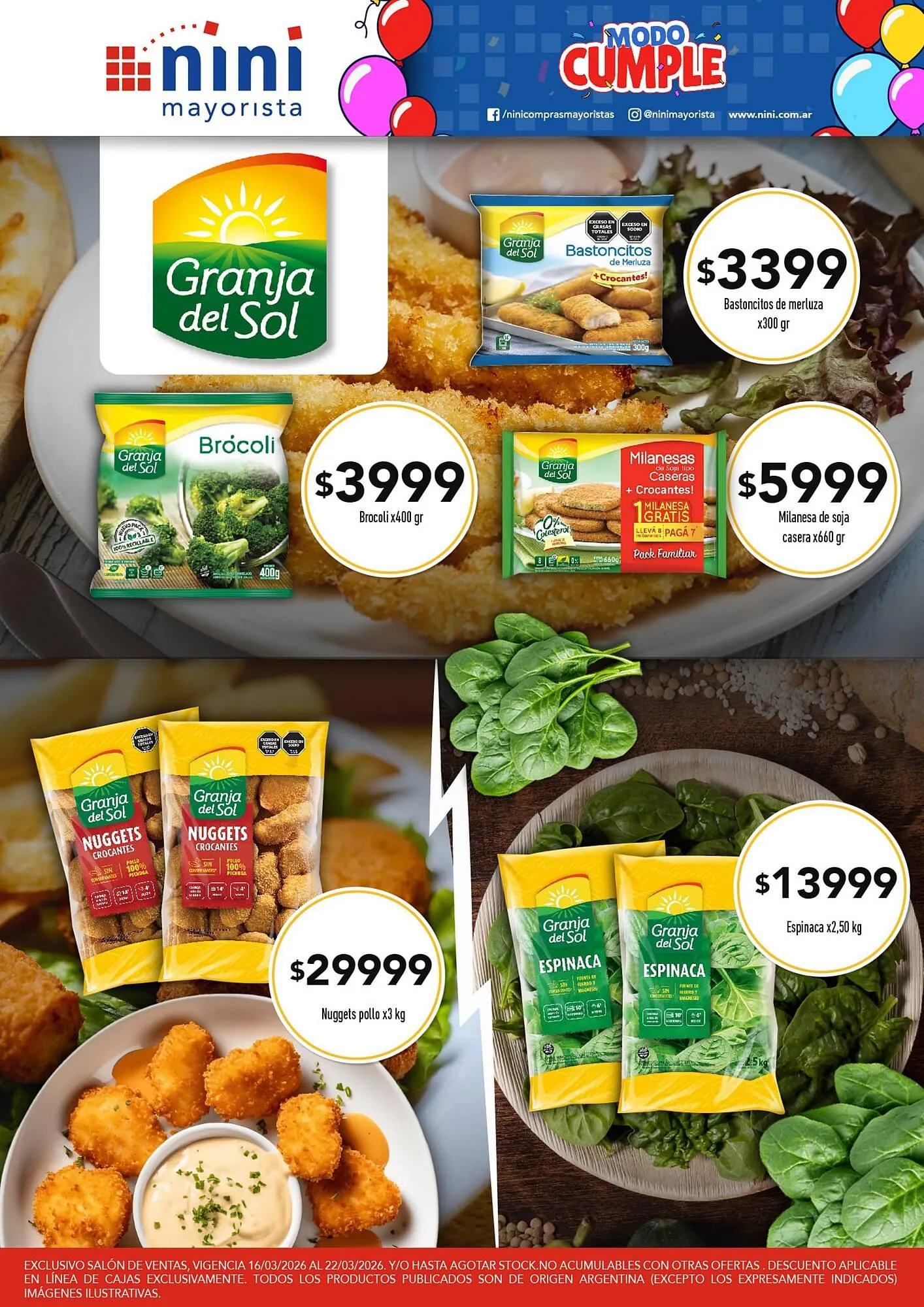 Ofertas de Catálogo Nini Mayorista 16 de marzo al 22 de marzo 2026 - Página 3 del catálogo
