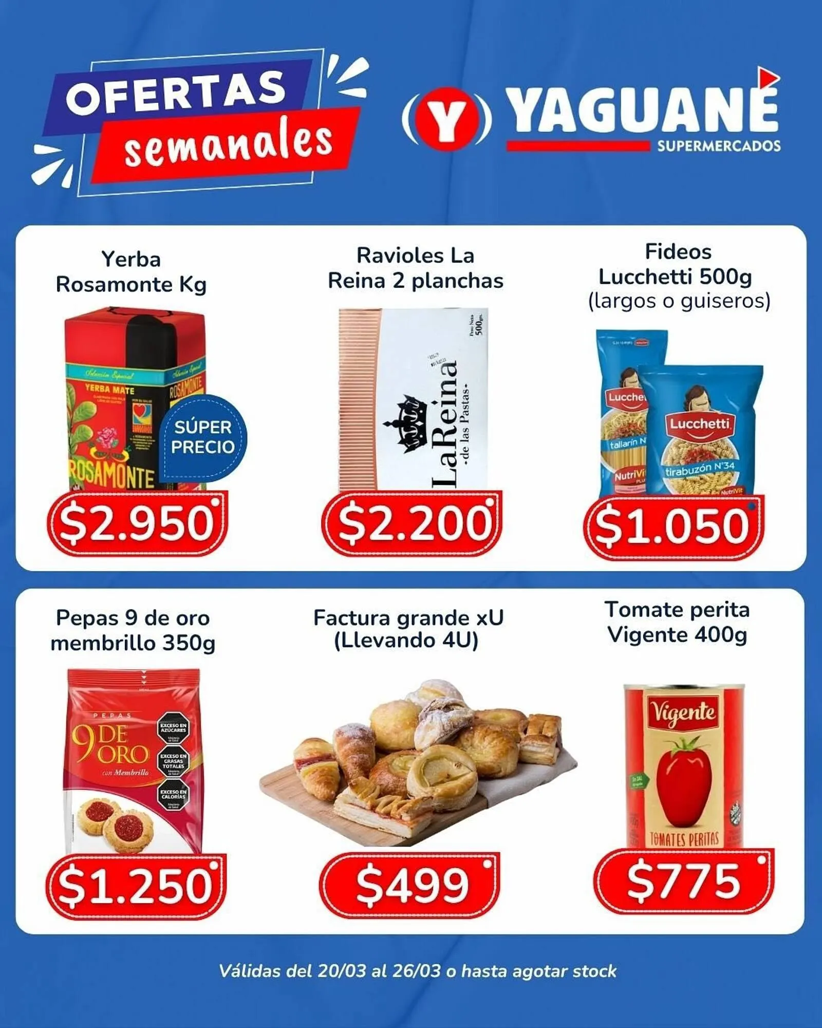 Ofertas de Catálogo Yaguane Supermercados 20 de marzo al 26 de marzo 2026 - Página 2 del catálogo