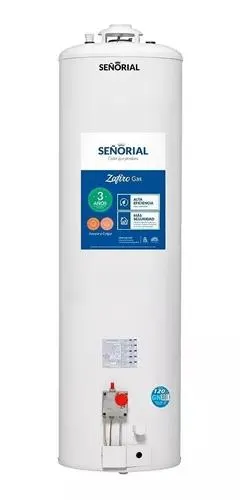 Termotanque multigas Señorial Zafiro TSZ-120 blanco 120L
