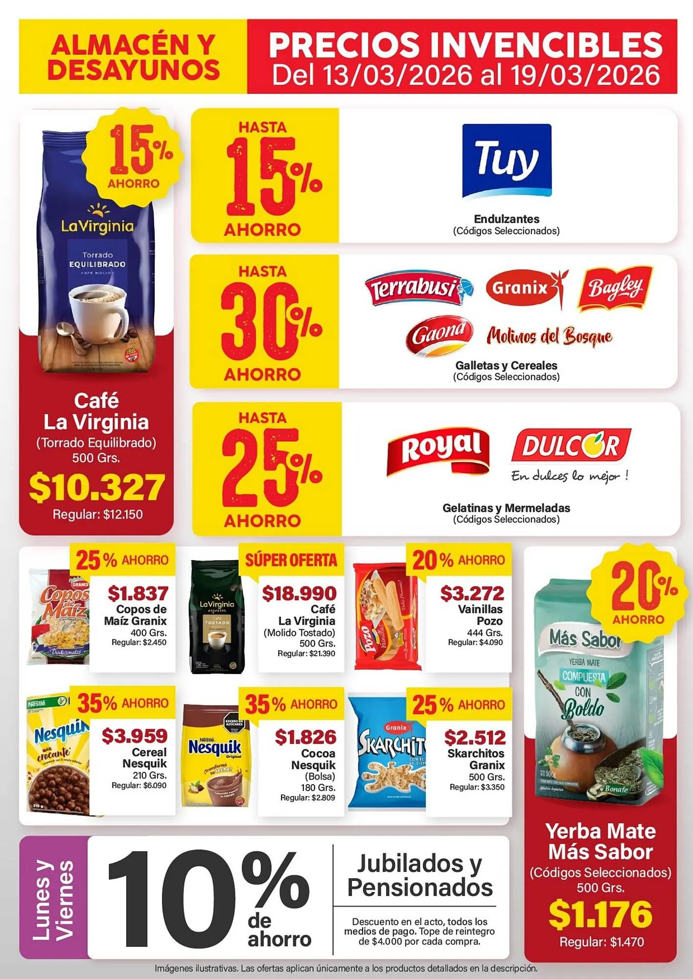 Ofertas de Catálogo Supermercados Aiello 16 de marzo al 19 de marzo 2026 - Página 12 del catálogo