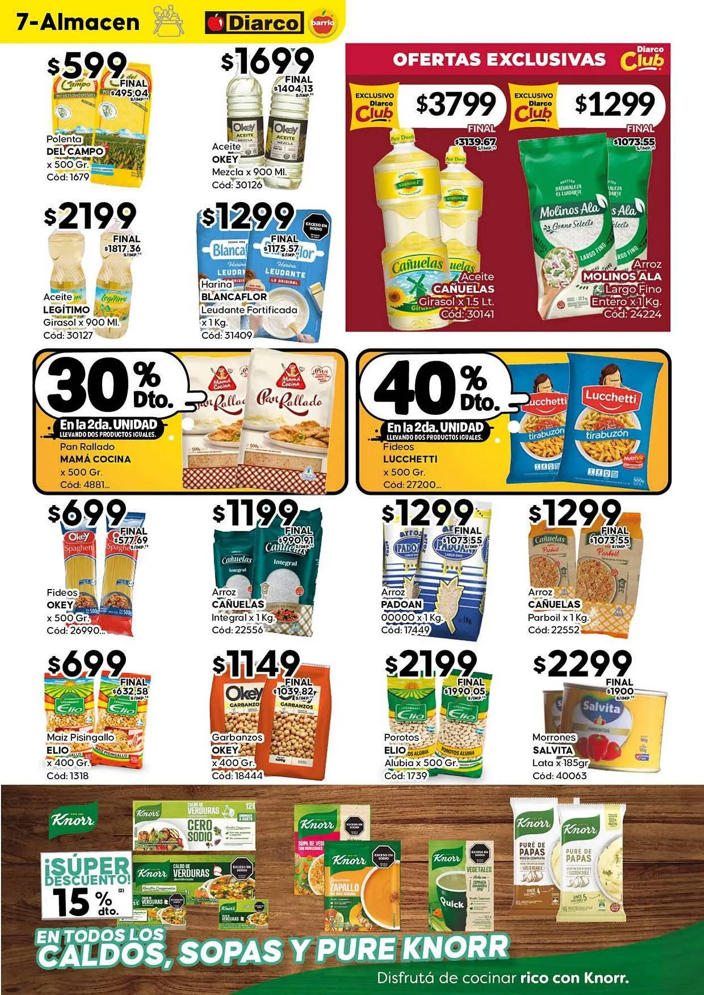 Ofertas de Catálogo Diarco 23 de junio al 29 de junio 2025 - Página 7 del catálogo