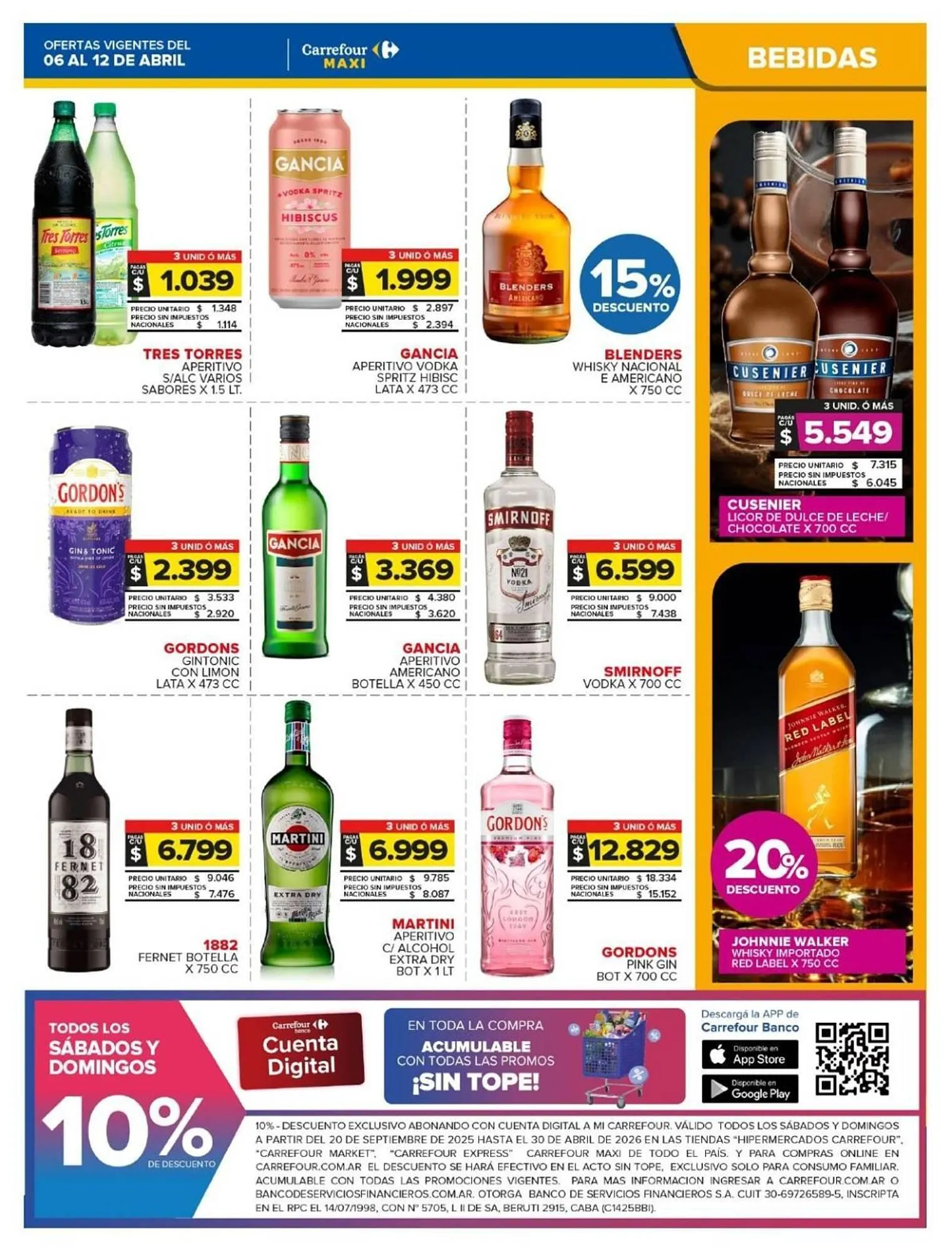 Ofertas de Folleto Carrefour Maxi 6 de abril al 12 de abril 2026 - Página 3 del catálogo