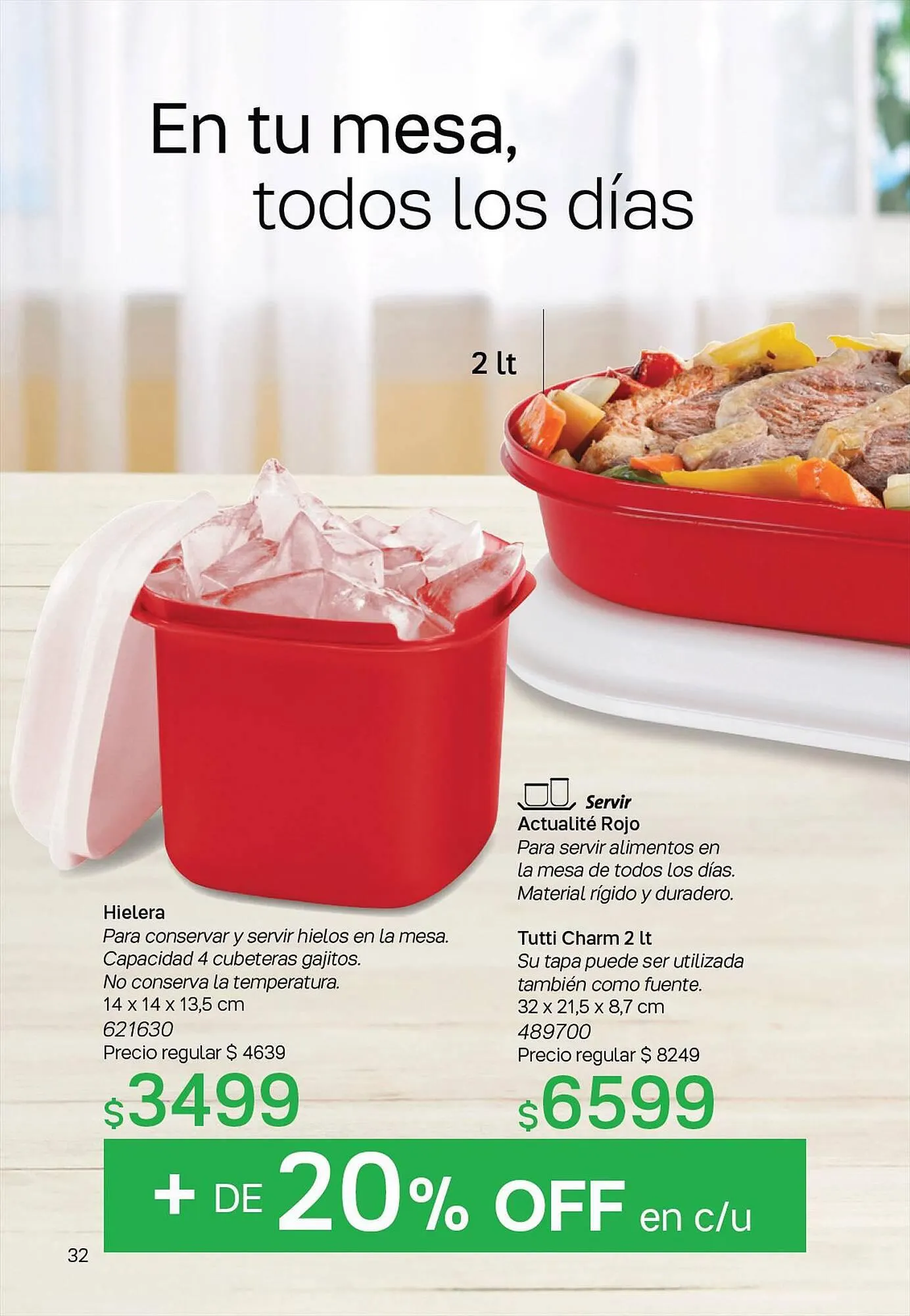 Ofertas de Catálogo Tupperware 25 de septiembre al 31 de octubre 2023 - Página 33 del catálogo