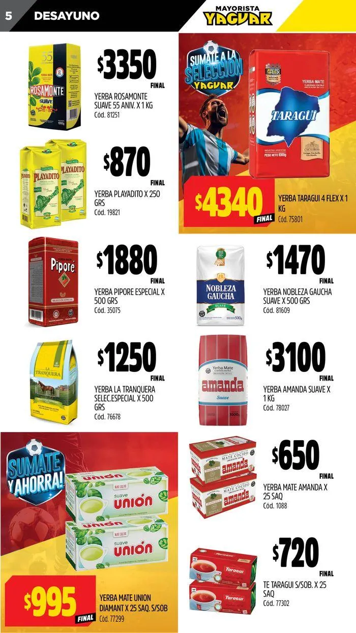 Ofertas de Ofertas Supermercados Yaguar Trelew 24 de junio al 30 de junio 2024 - Página 5 del catálogo
