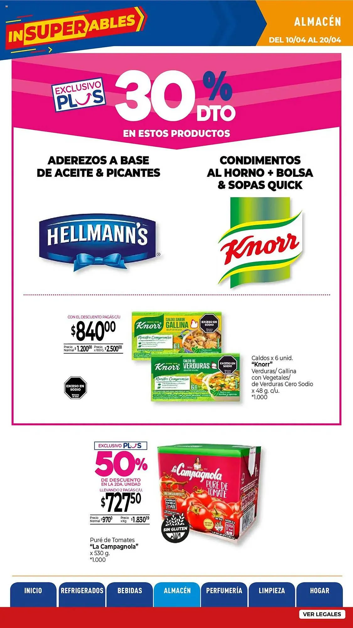 Ofertas de Catálogo La Anonima 10 de abril al 20 de abril 2025 - Página 56 del catálogo