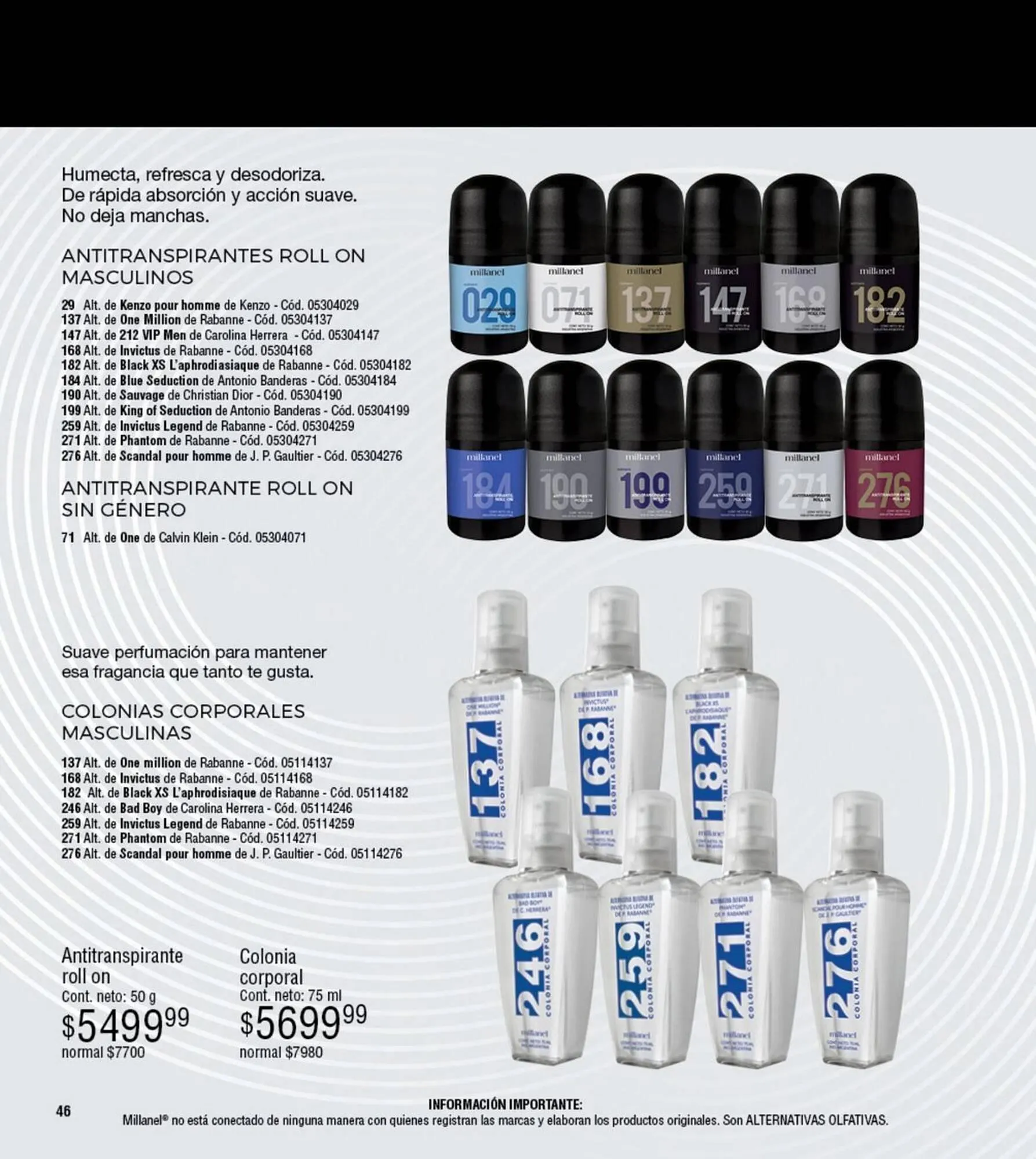 Ofertas de Catálogo Millanel Cosmética 27 de febrero al 31 de marzo 2025 - Página 46 del catálogo