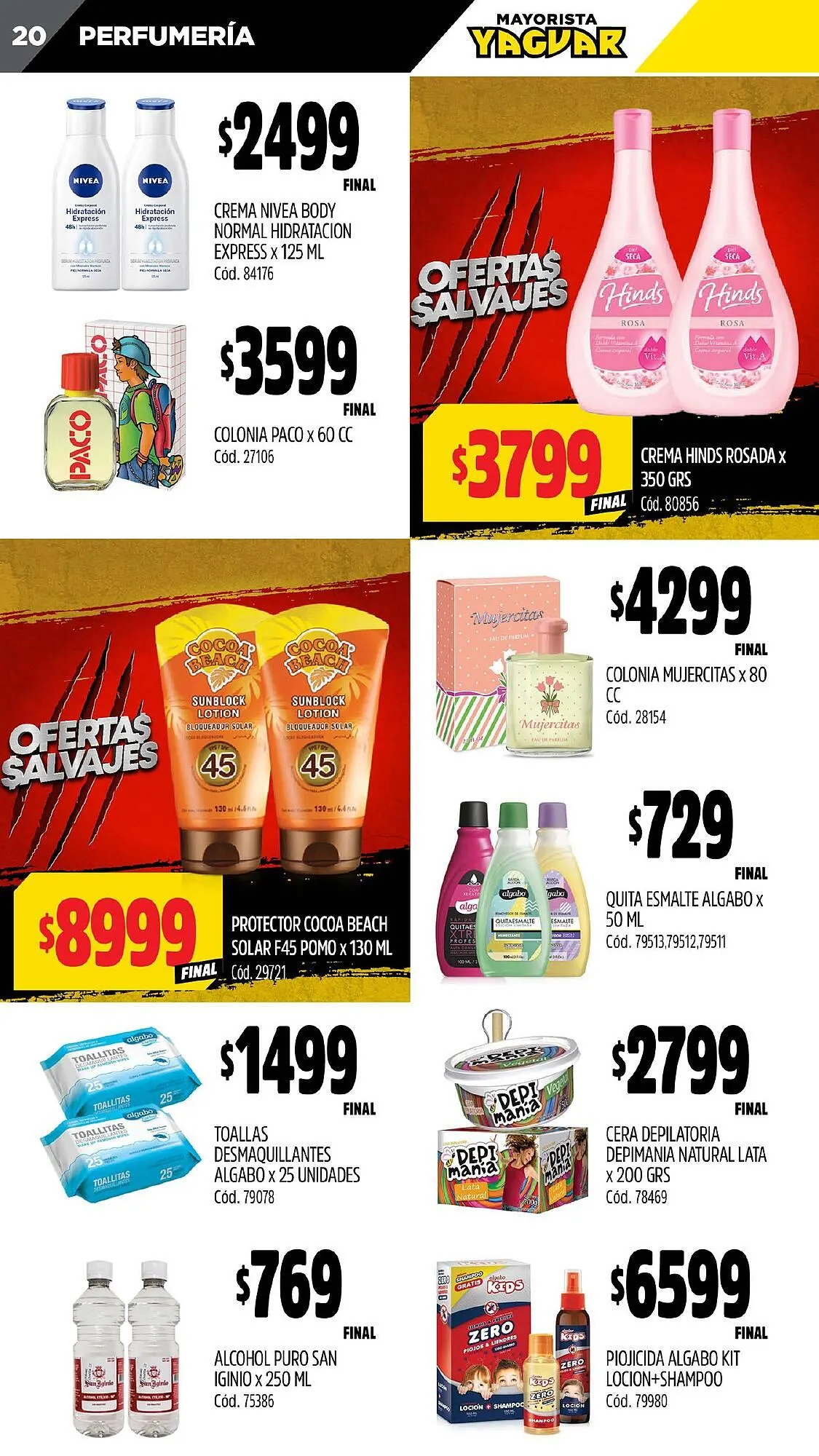 Ofertas de Catálogo Supermercados Yaguar 6 de enero al 12 de enero 2025 - Página 22 del catálogo
