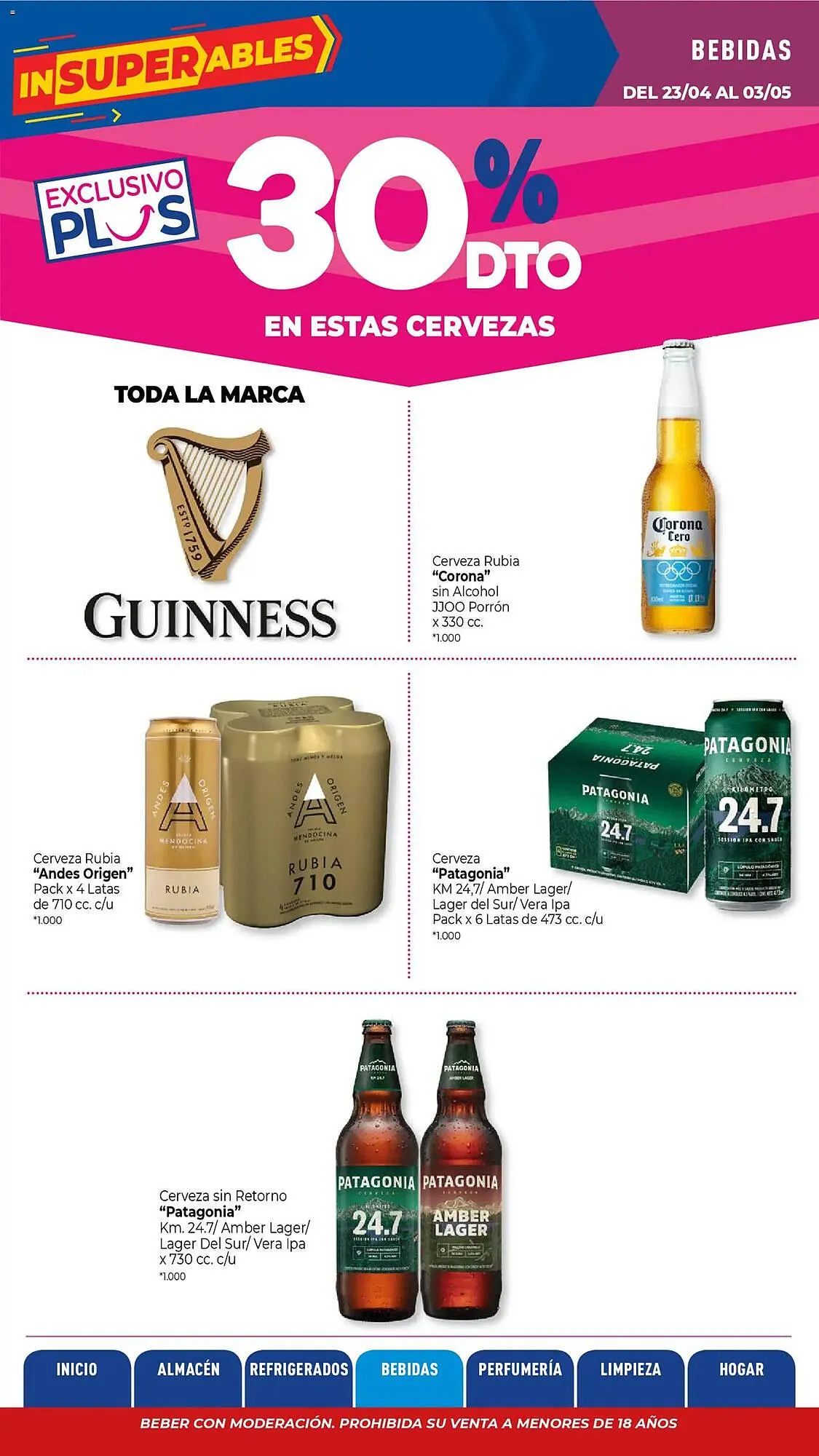 Ofertas de Catálogo La Anonima 23 de abril al 3 de mayo 2026 - Página 22 del catálogo