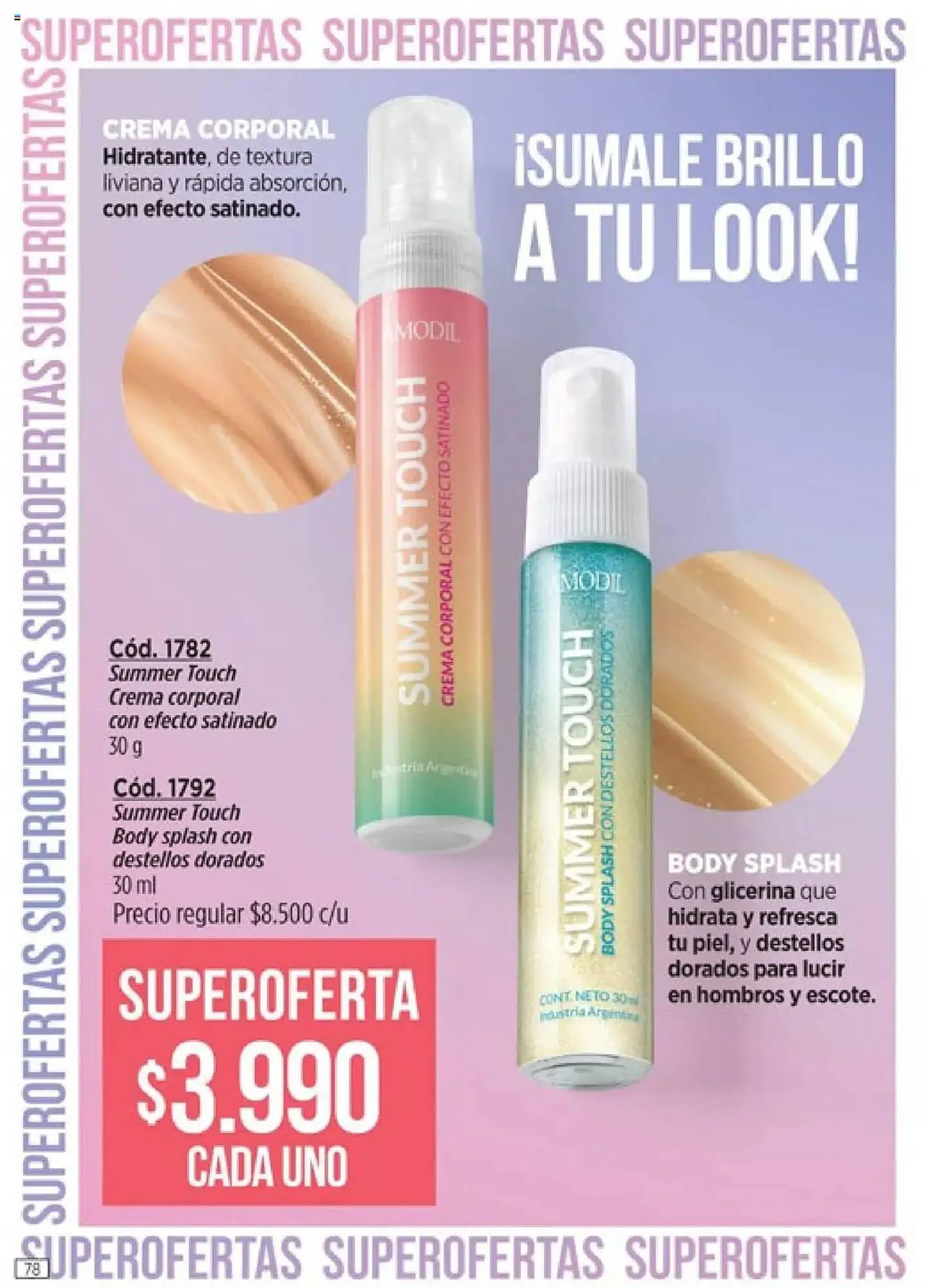 Ofertas de Catálogo Amodil 28 de febrero al 13 de marzo 2025 - Página 78 del catálogo