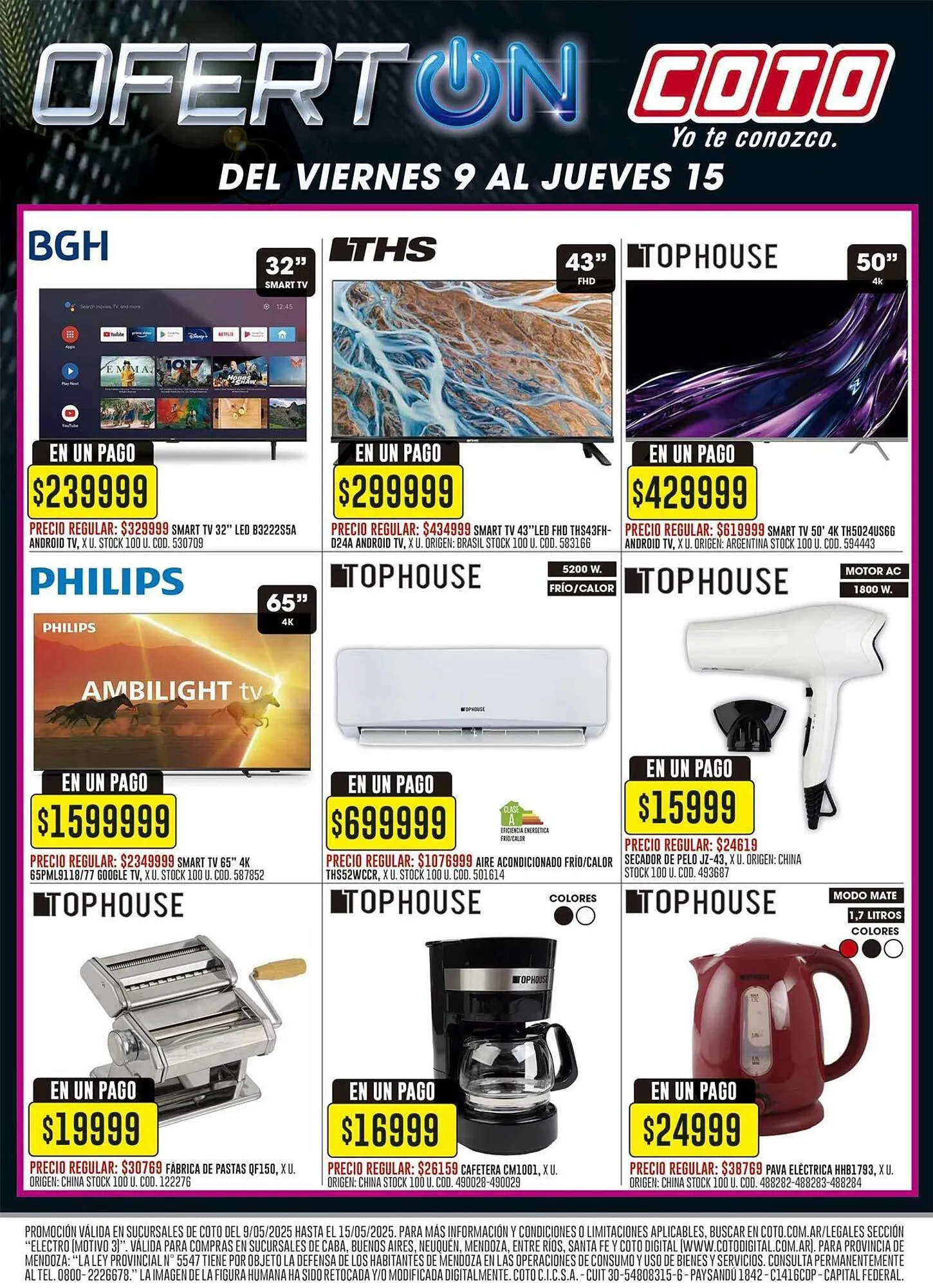 Ofertas de Catálogo Coto 10 de mayo al 12 de mayo 2025 - Página 5 del catálogo