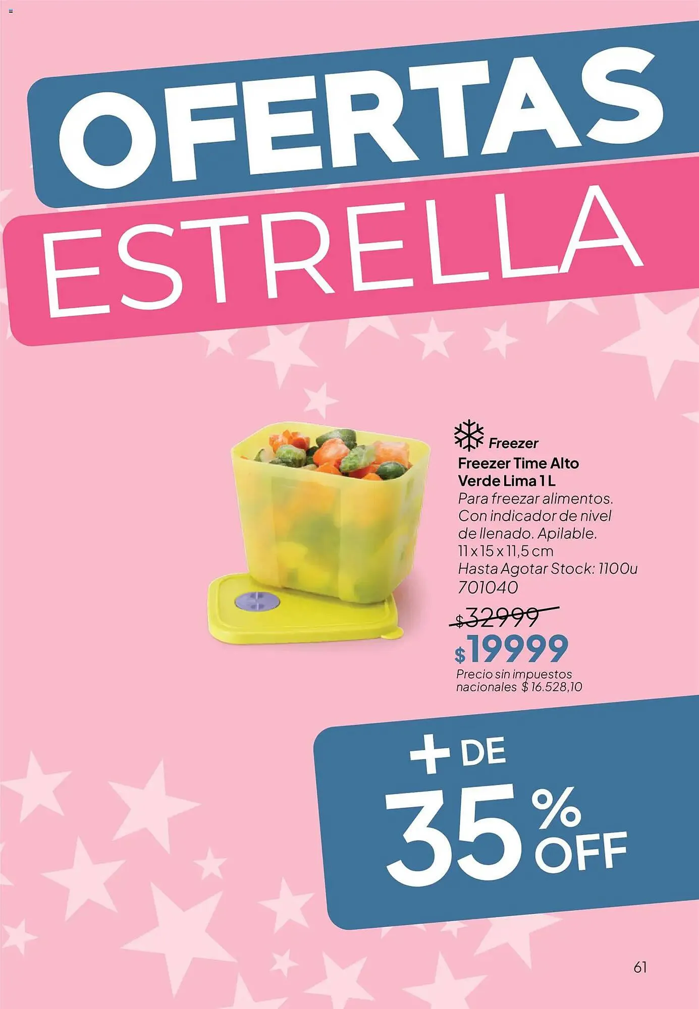 Ofertas de Folleto Tupperware 28 de abril al 31 de mayo 2026 - Página 62 del catálogo