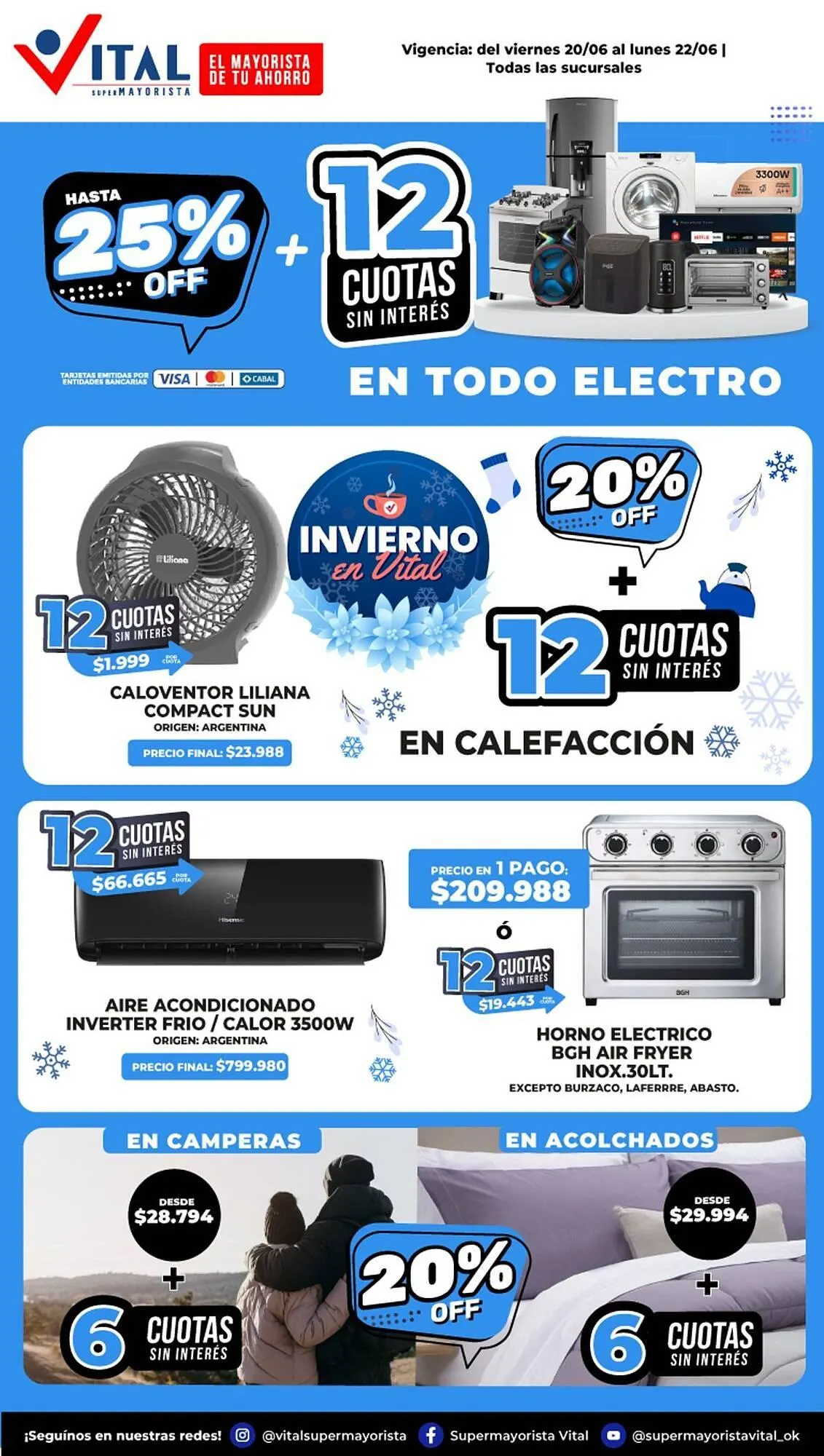 Ofertas de Catálogo Supermayorista Vital 20 de junio al 22 de junio 2026 - Página 2 del catálogo