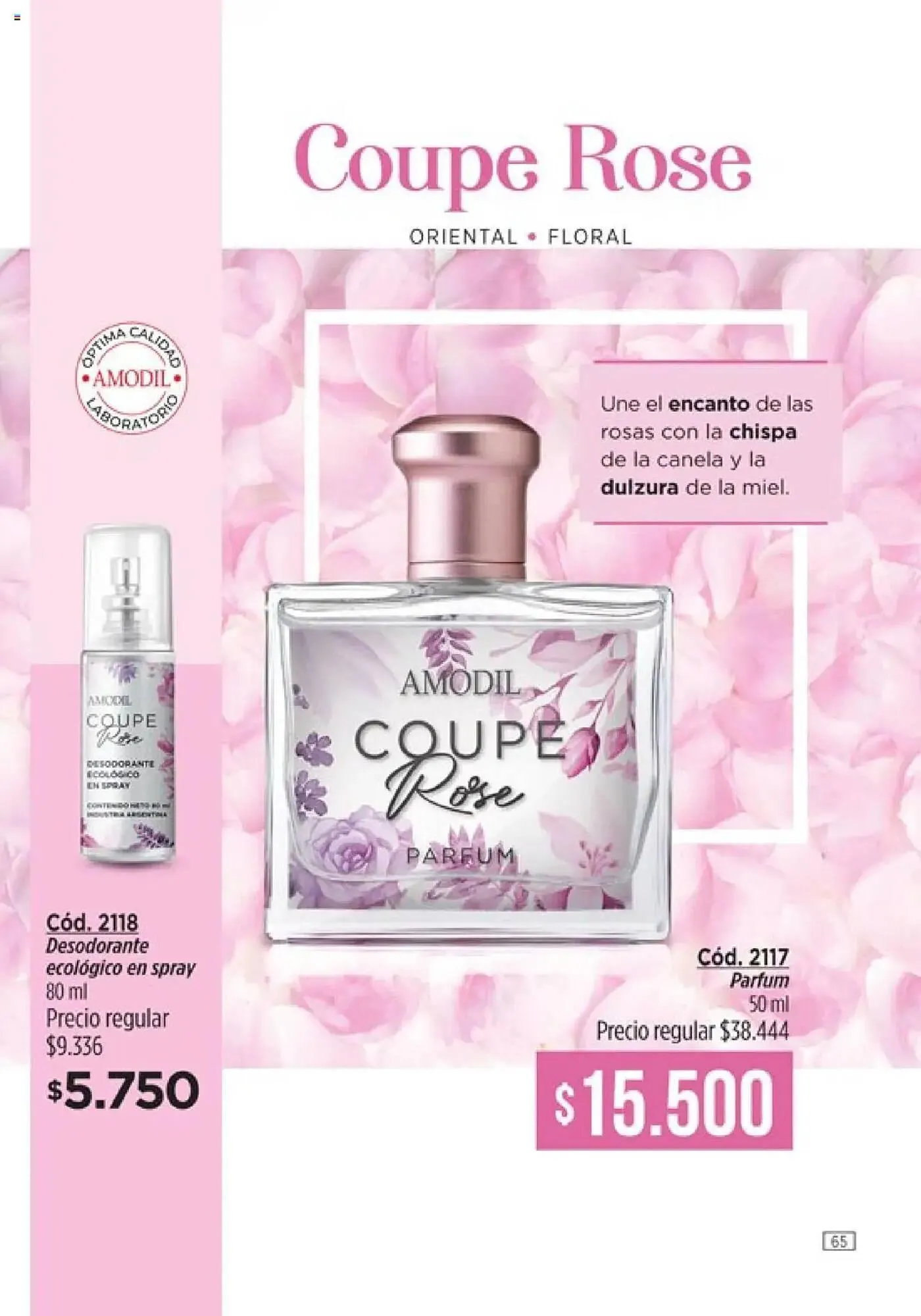 Ofertas de Catálogo Amodil 3 de mayo al 18 de mayo 2025 - Página 65 del catálogo