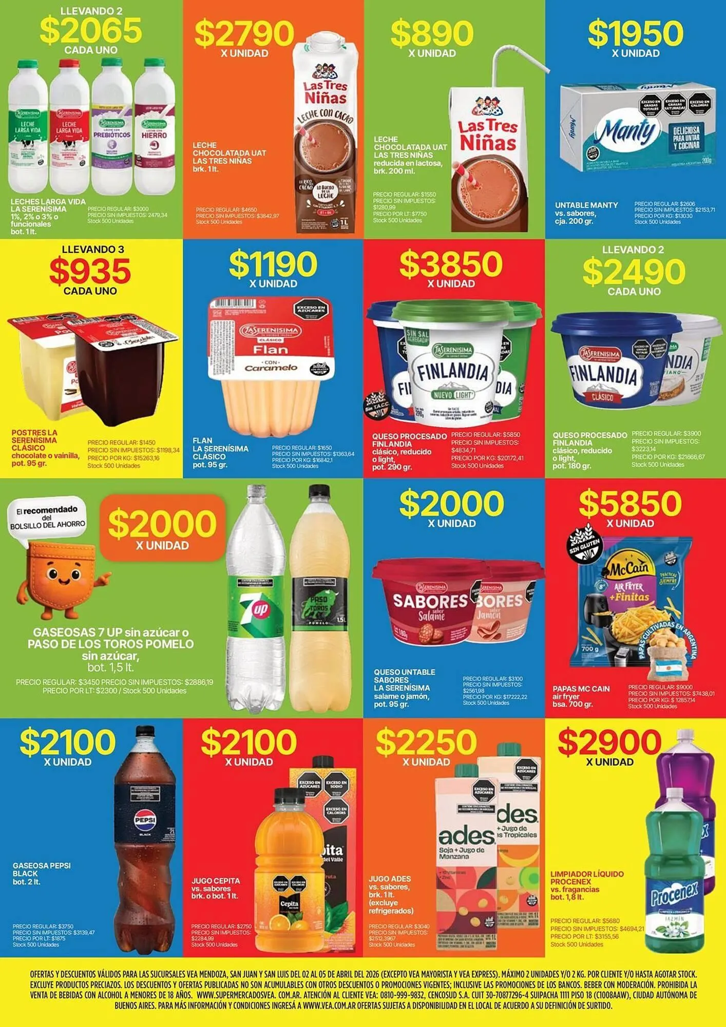 Ofertas de Catálogo Supermercados Vea 2 de abril al 5 de abril 2026 - Página 7 del catálogo