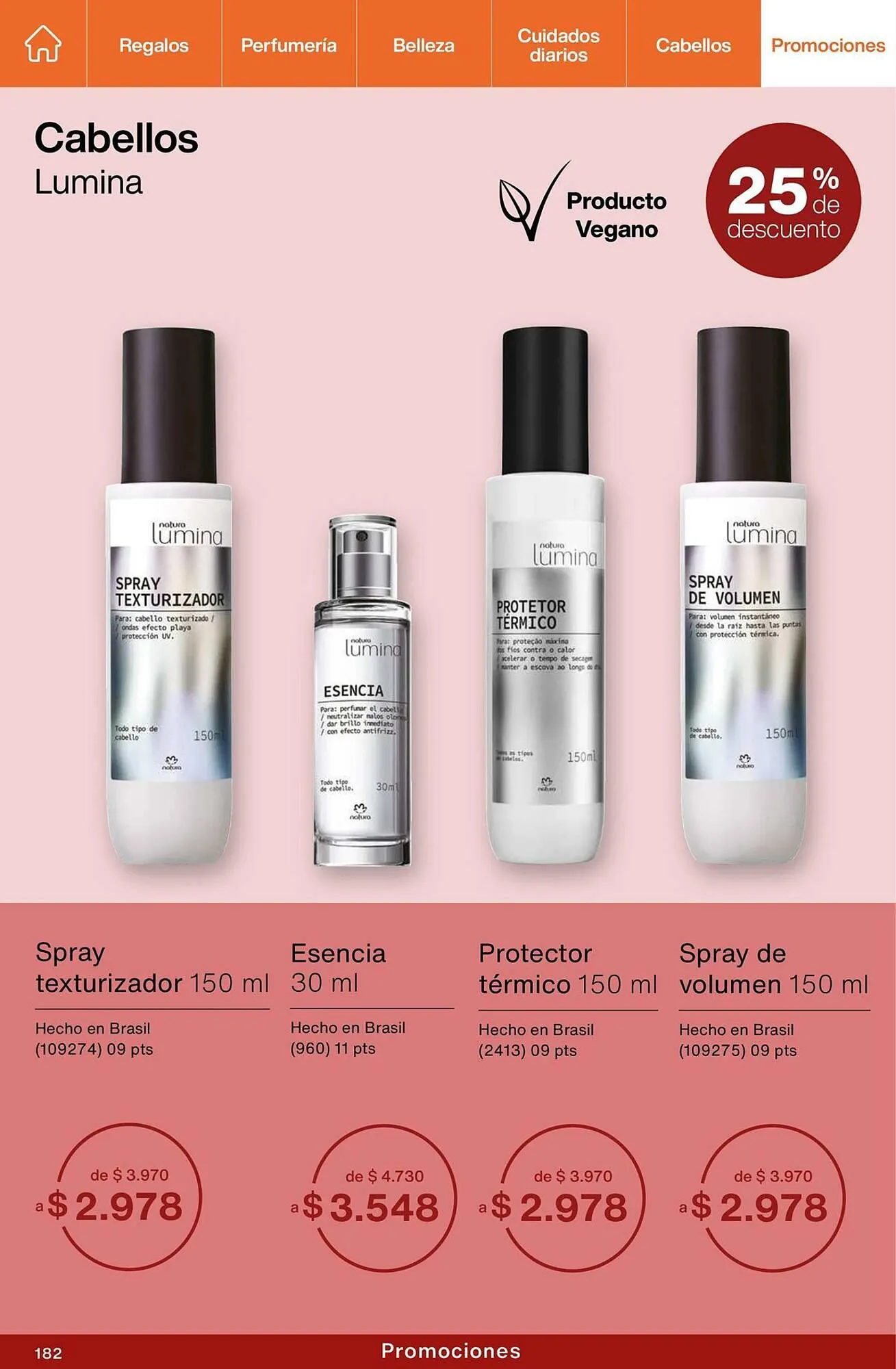 Ofertas de Catálogo Natura 27 de septiembre al 31 de octubre 2023 - Página 182 del catálogo