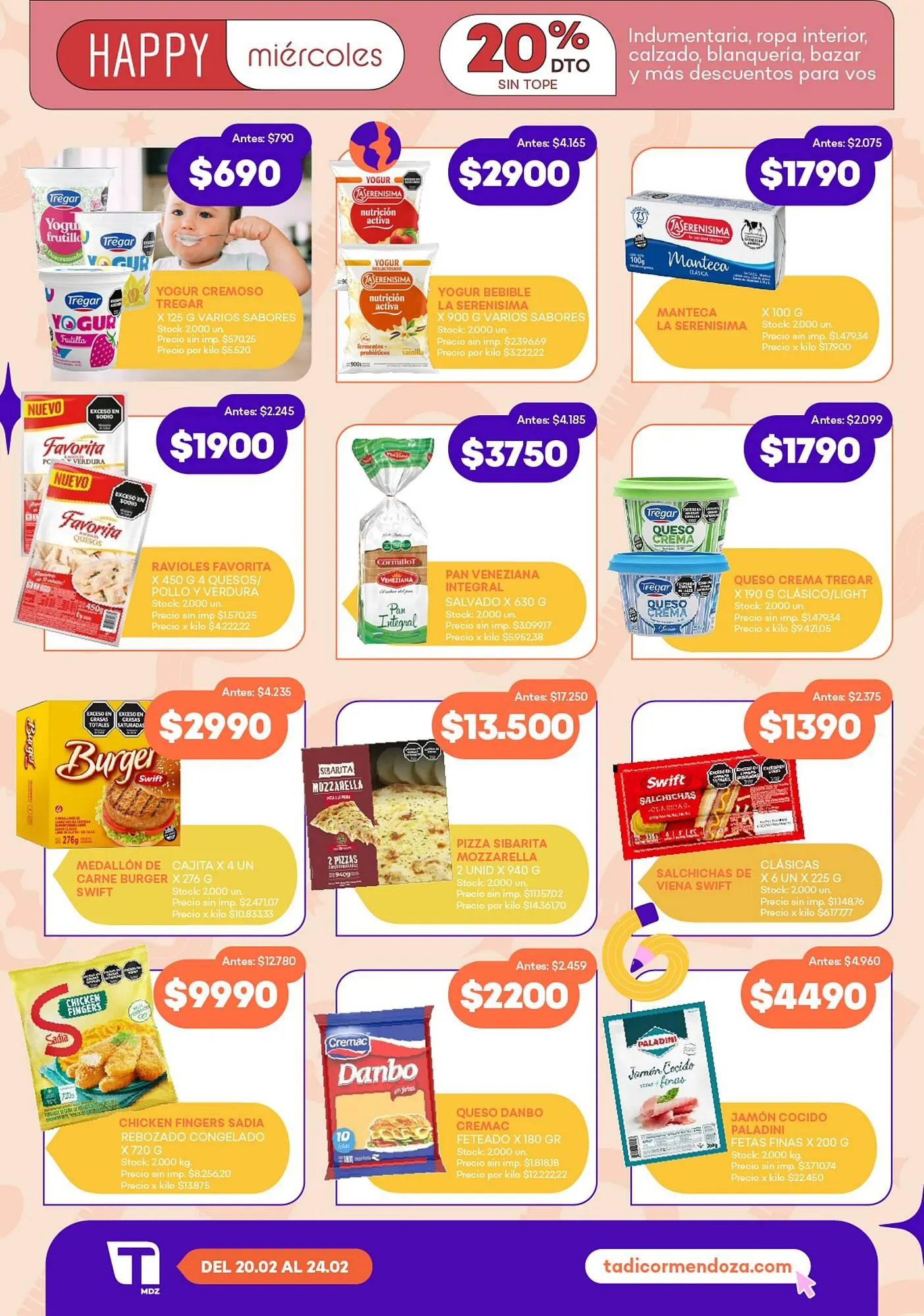 Ofertas de Catálogo Supermercados Tadicor 20 de febrero al 24 de febrero 2026 - Página 4 del catálogo