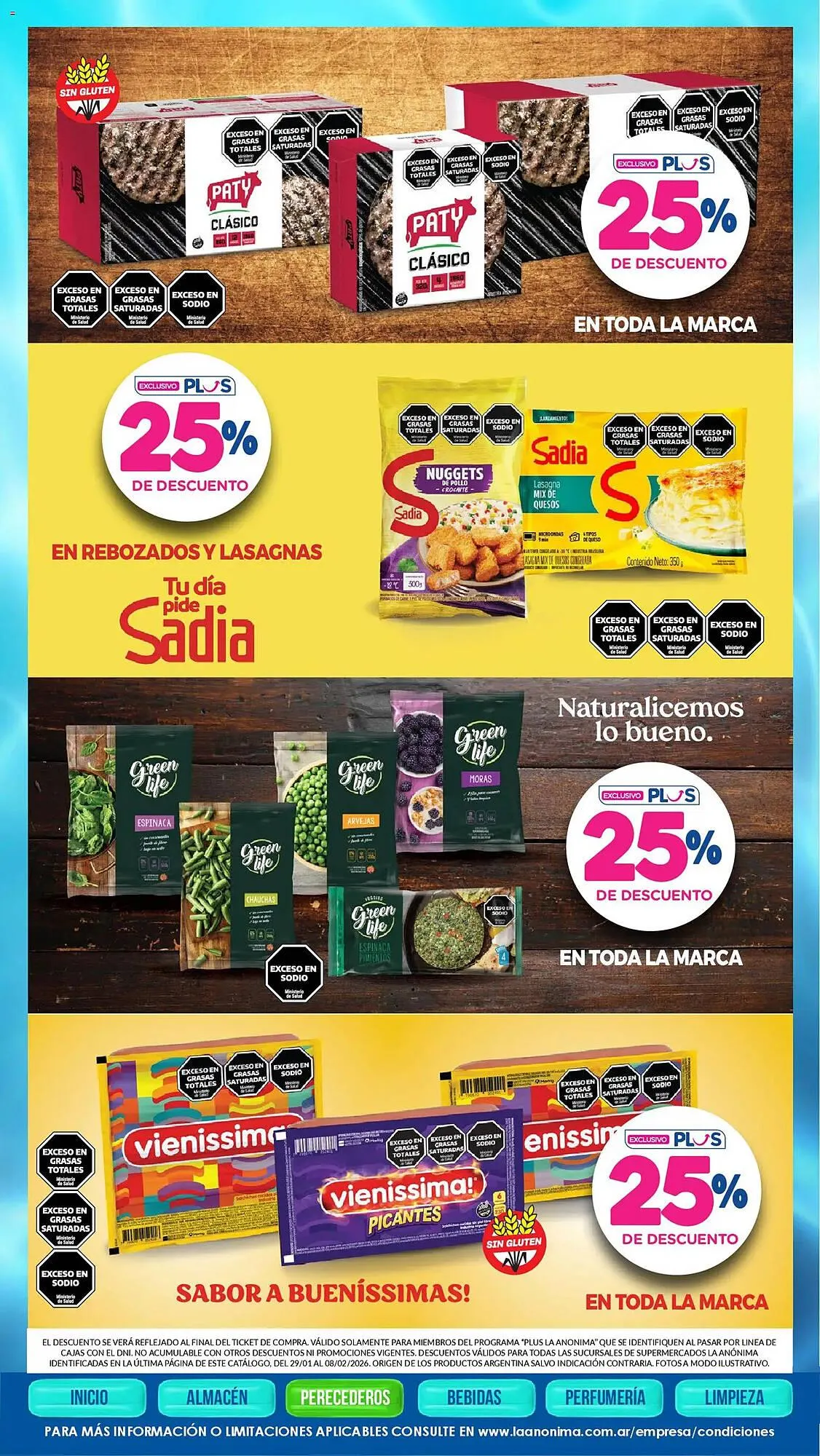 Ofertas de Catálogo La Anonima 29 de enero al 8 de febrero 2026 - Página 20 del catálogo