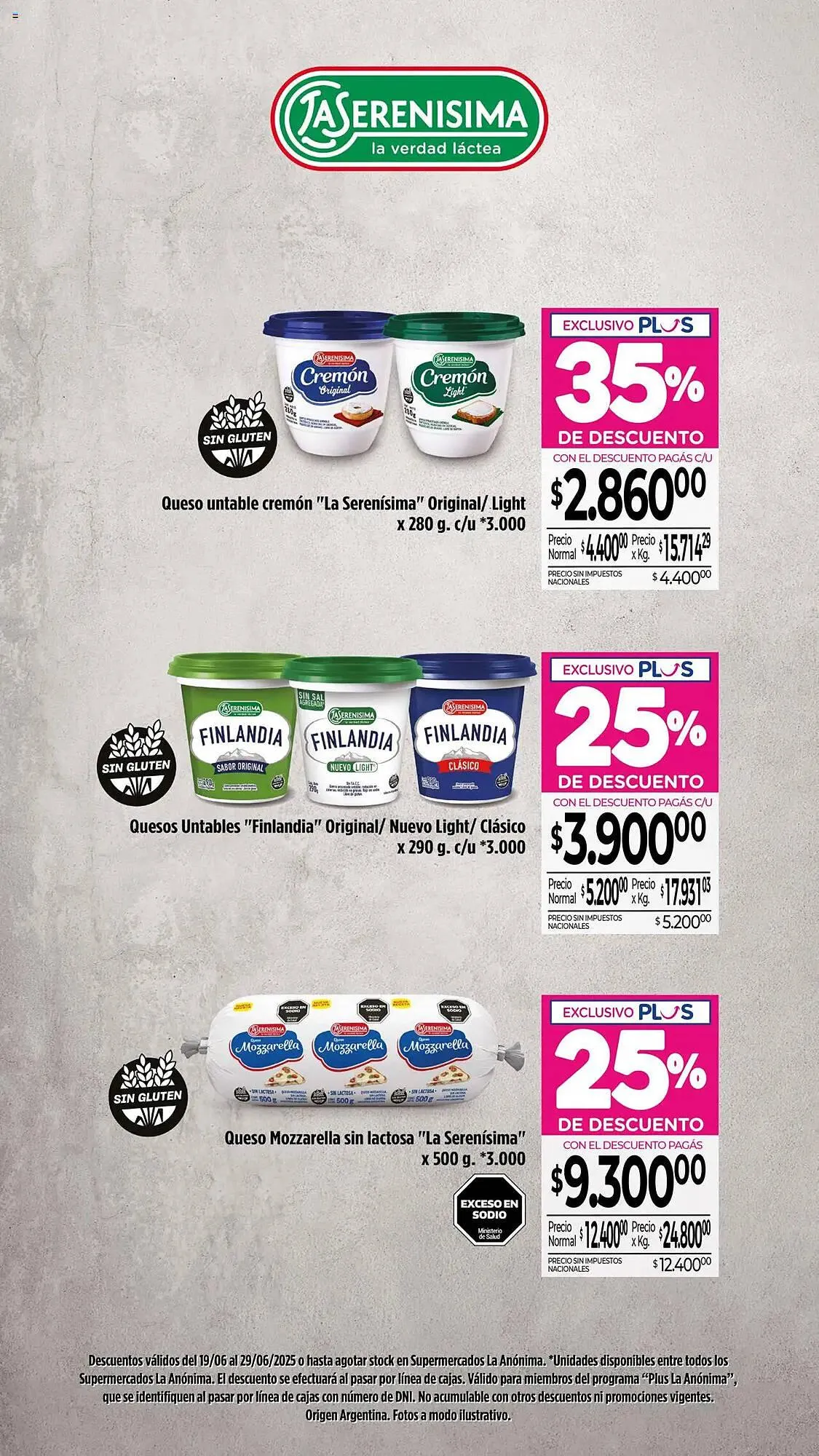 Ofertas de Catálogo La Anonima 19 de junio al 30 de junio 2025 - Página 14 del catálogo