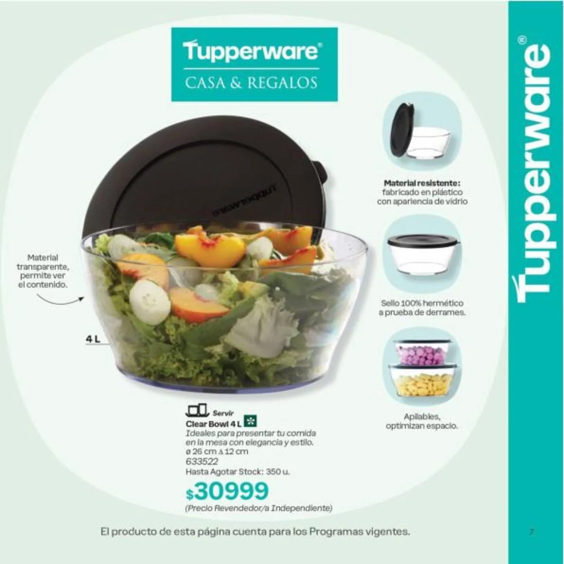 Ofertas de Catálogo Tupperware 8 de abril al 30 de abril 2025 - Página 7 del catálogo