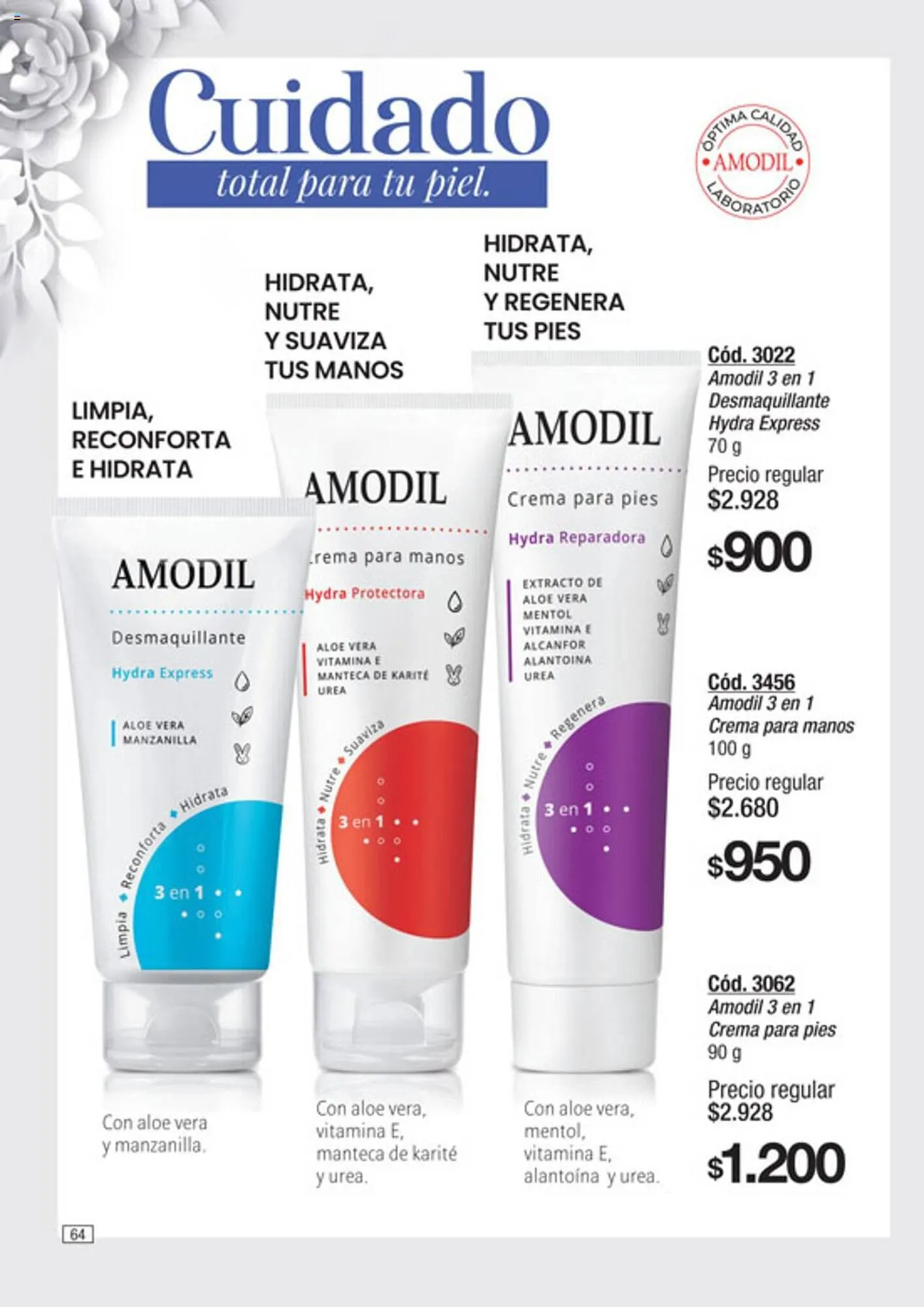 Ofertas de Catálogo Amodil 20 de septiembre al 3 de octubre 2023 - Página 64 del catálogo