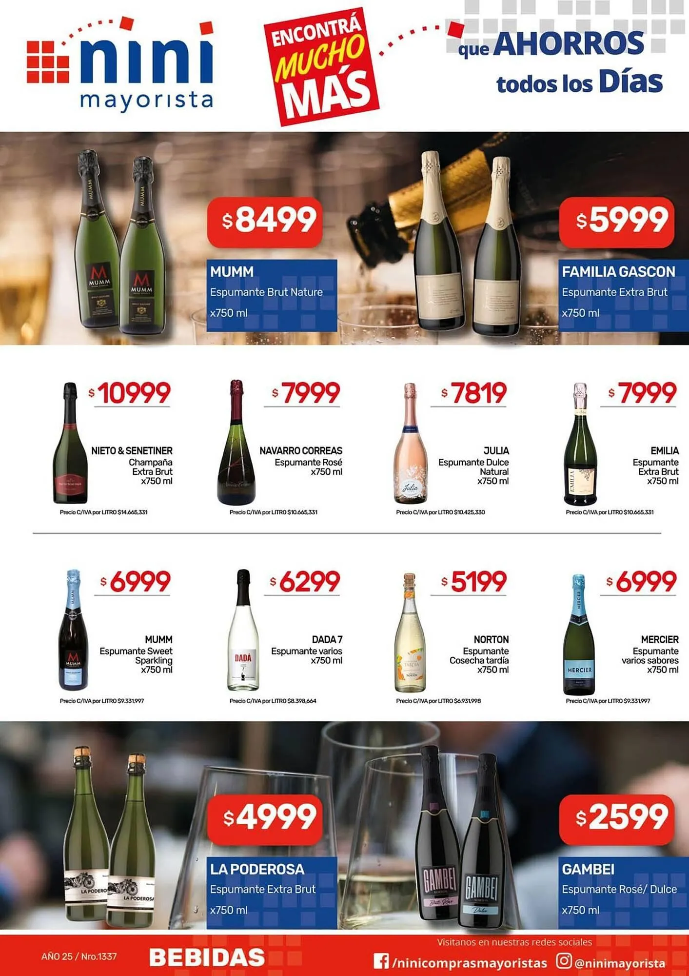 Ofertas de Catálogo Nini Mayorista 8 de diciembre al 14 de diciembre 2025 - Página 19 del catálogo