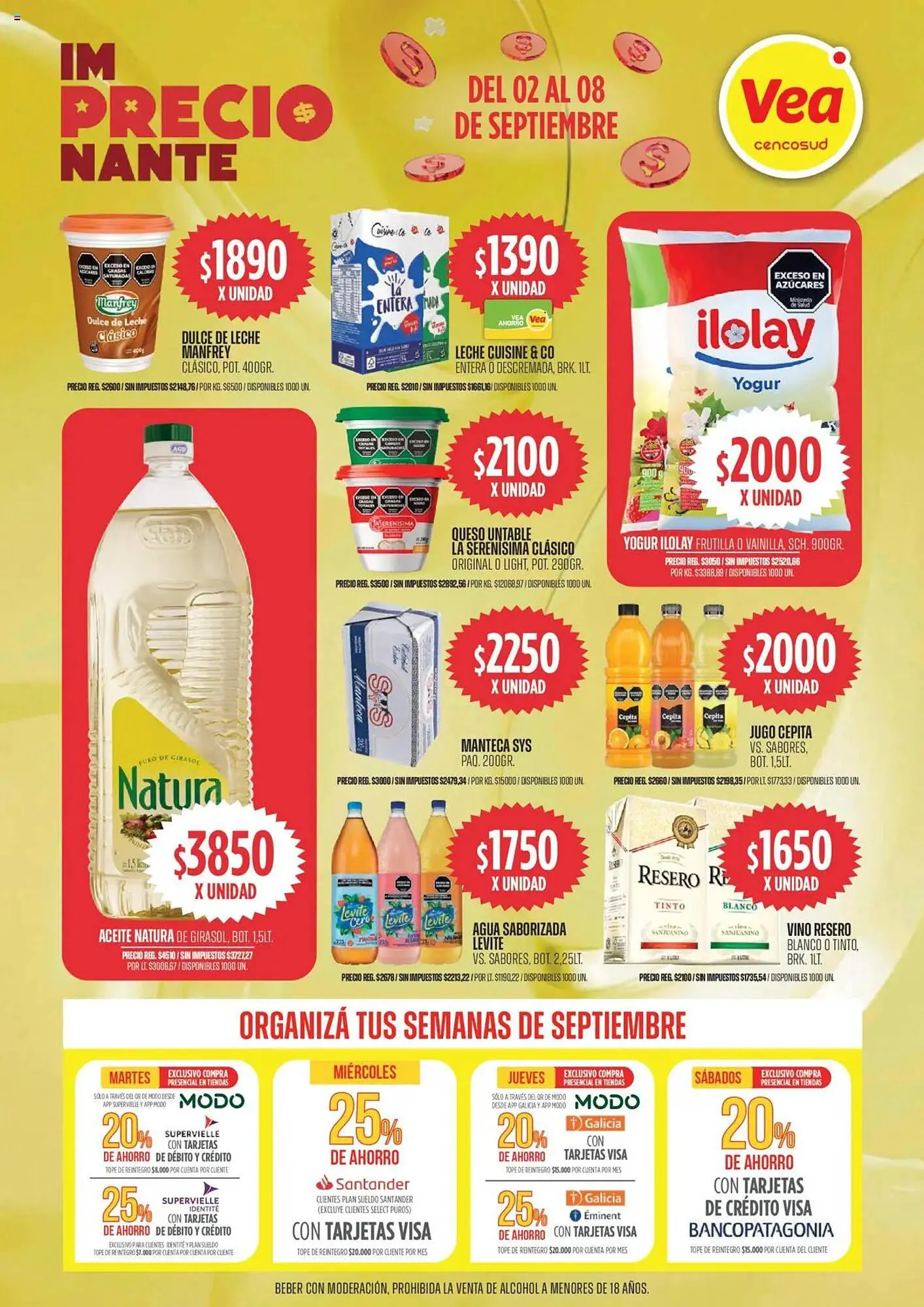 Ofertas de catálogo Supermercados Vea 2 de septiembre al 8 de septiembre 2025 - Página 3 del catálogo