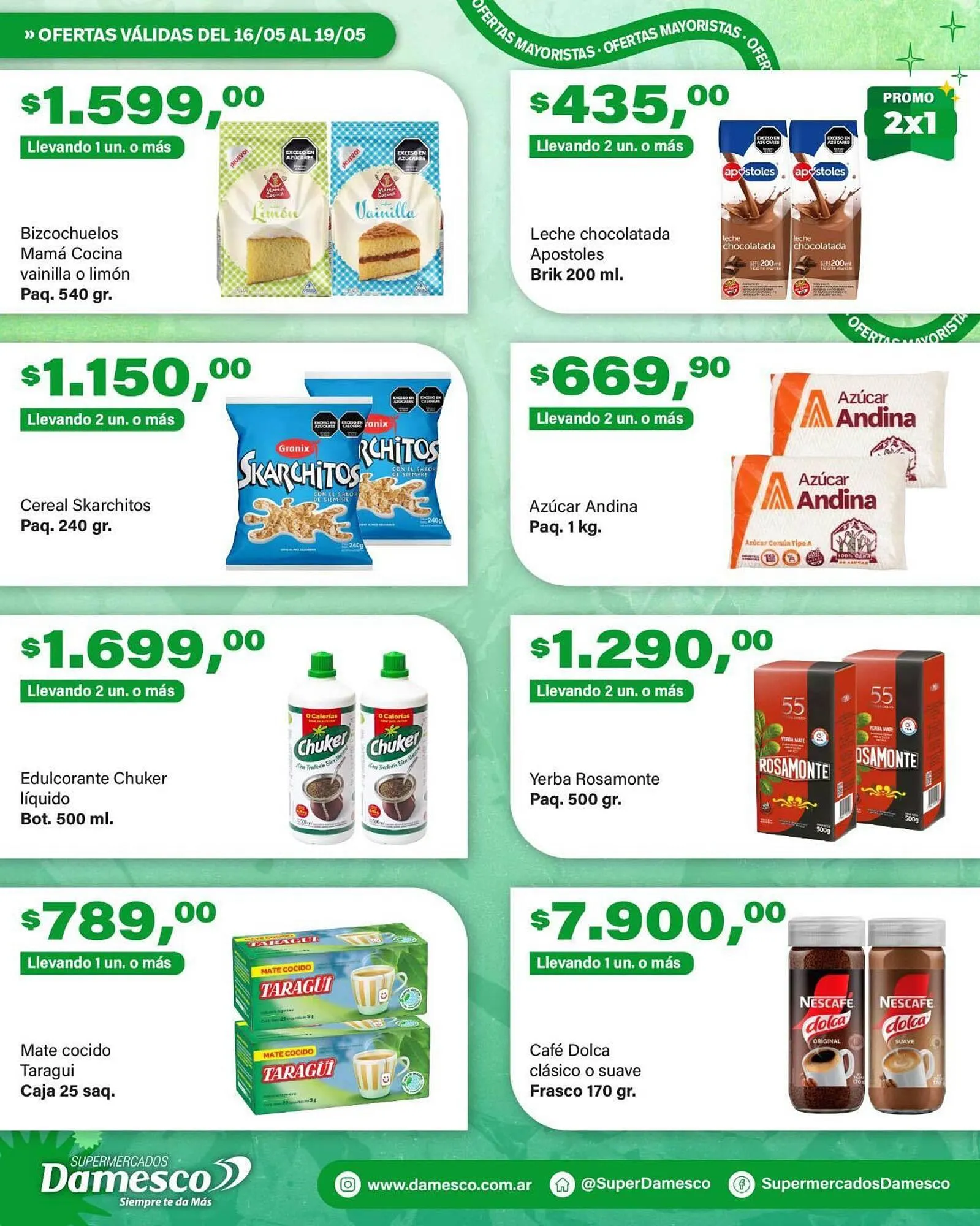 Ofertas de Catálogo Supermercados Damesco 16 de mayo al 19 de mayo 2025 - Página 4 del catálogo