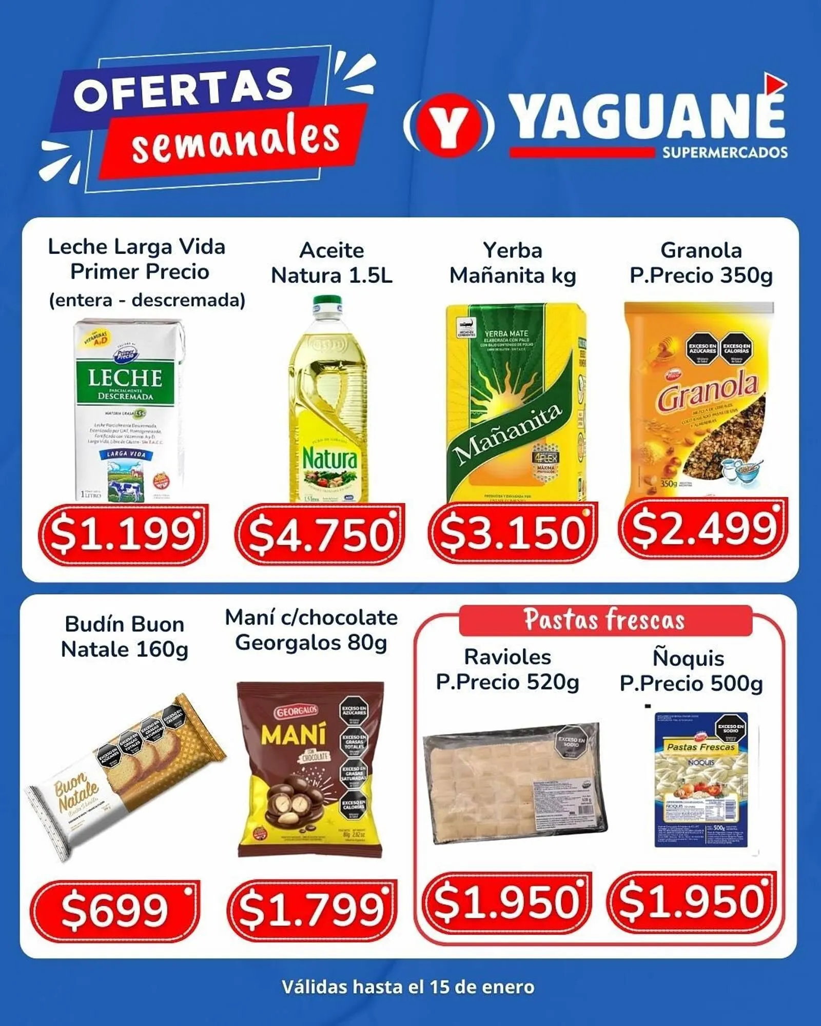 Ofertas de Catálogo Yaguane Supermercados 9 de enero al 15 de enero 2026 - Página 2 del catálogo