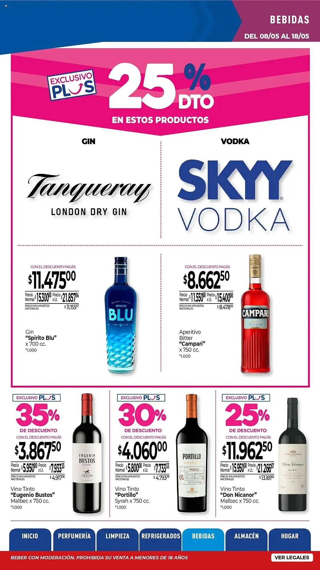 Ofertas de Catálogo La Anonima 8 de mayo al 18 de mayo 2025 - Página 20 del catálogo