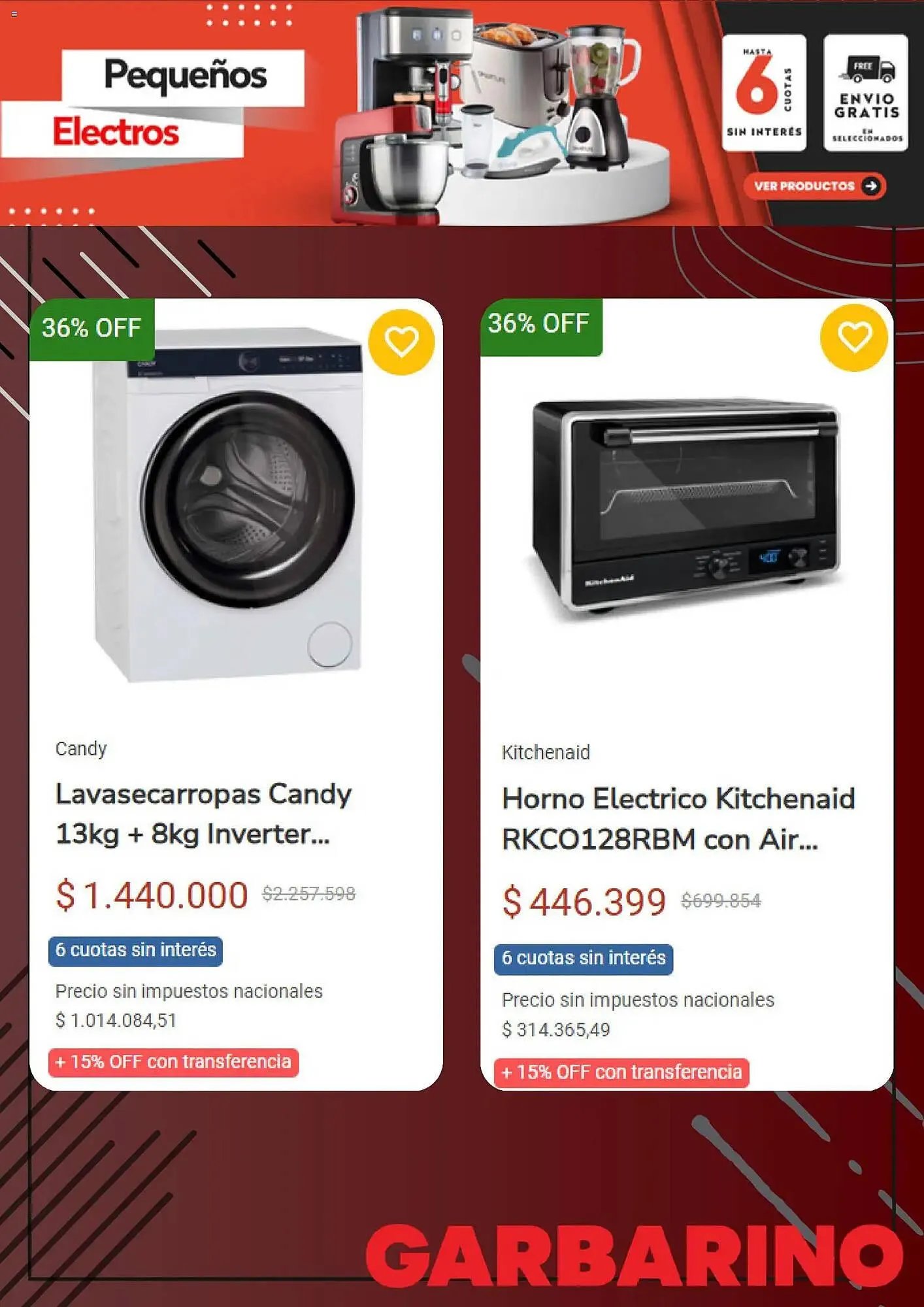 Ofertas de Catálogo Garbarino 17 de diciembre al 21 de enero 2026 - Página 4 del catálogo