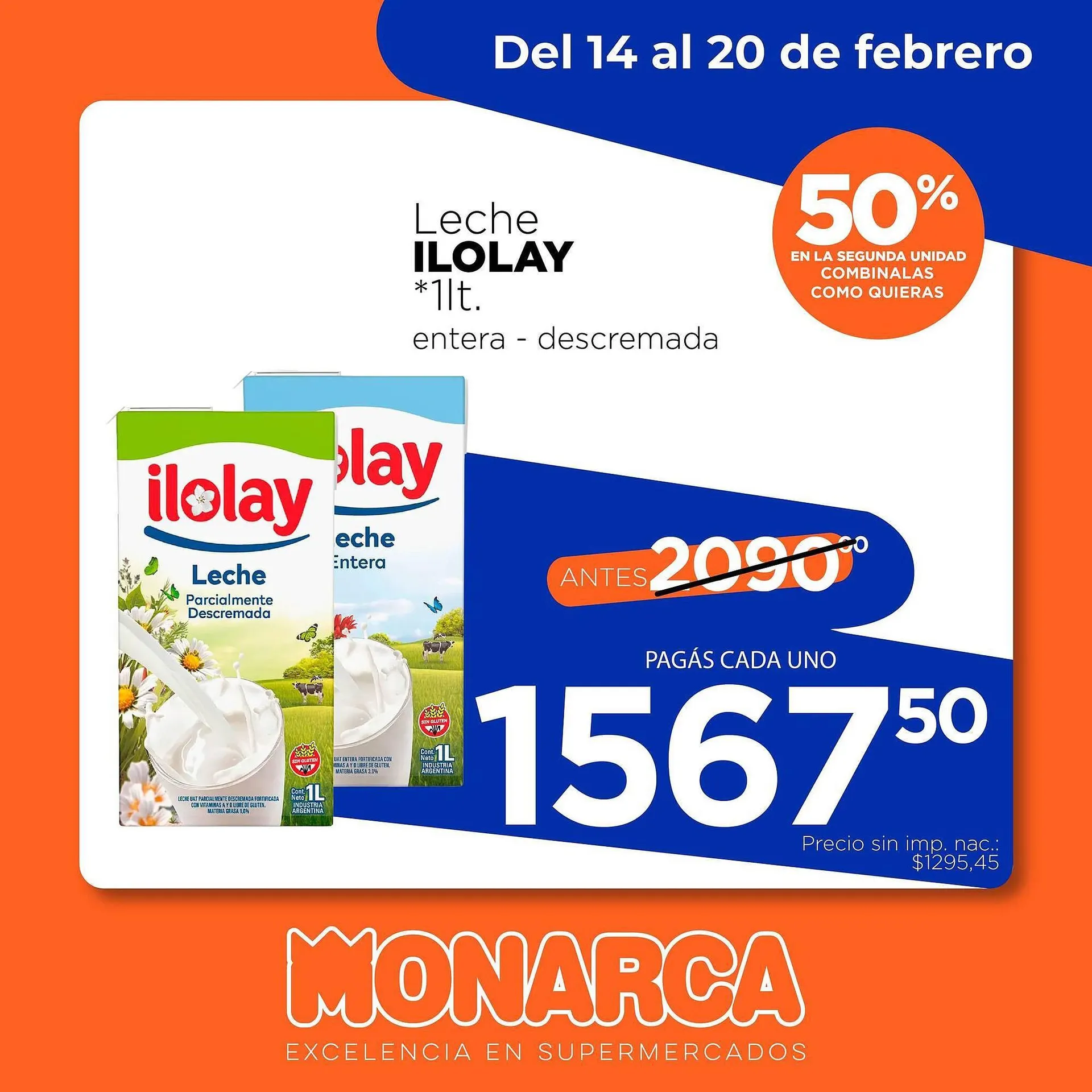 Ofertas de Catálogo Supermercados Monarca 14 de febrero al 20 de febrero 2026 - Página 5 del catálogo