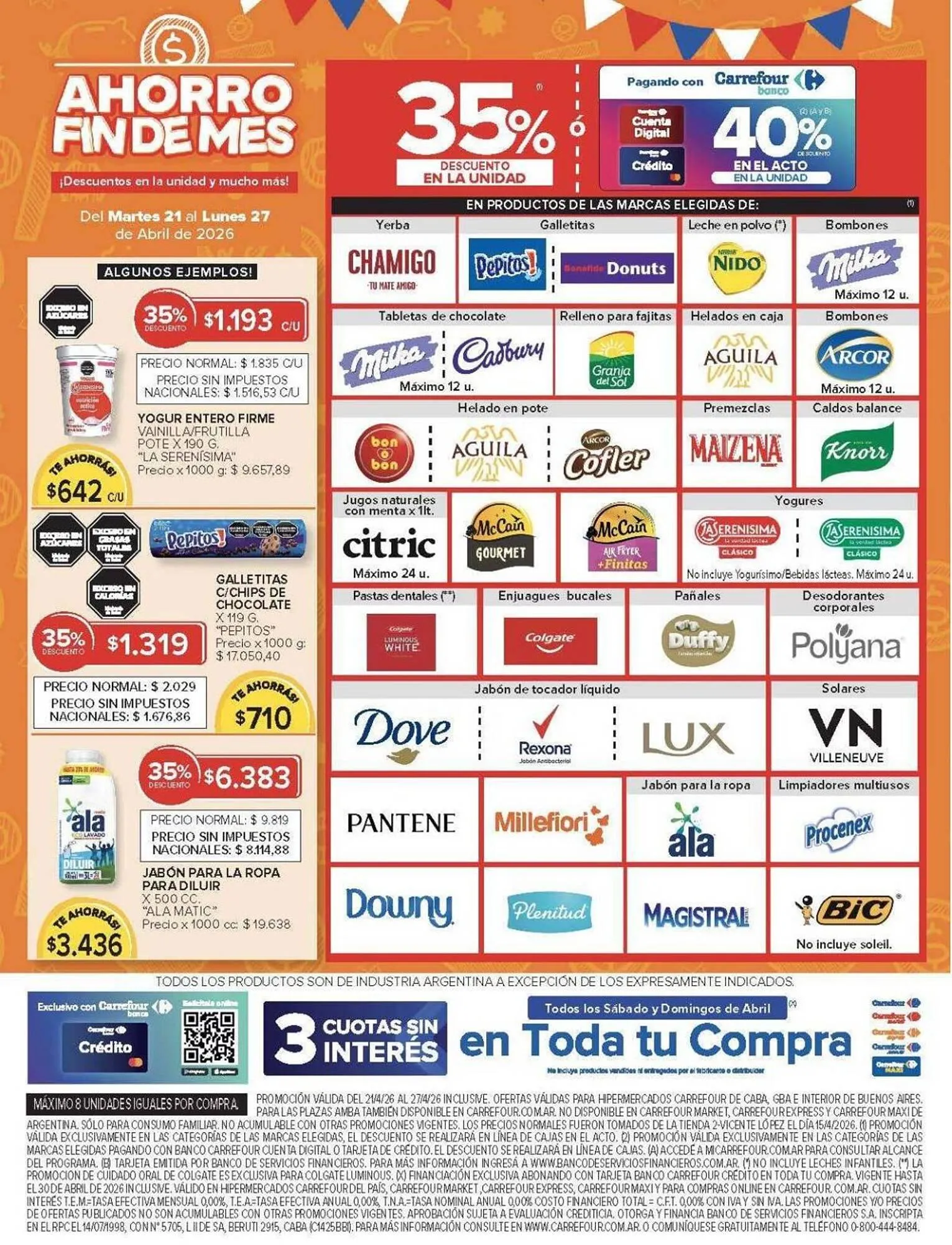 Ofertas de Catálogo Carrefour 21 de abril al 28 de abril 2026 - Página 7 del catálogo