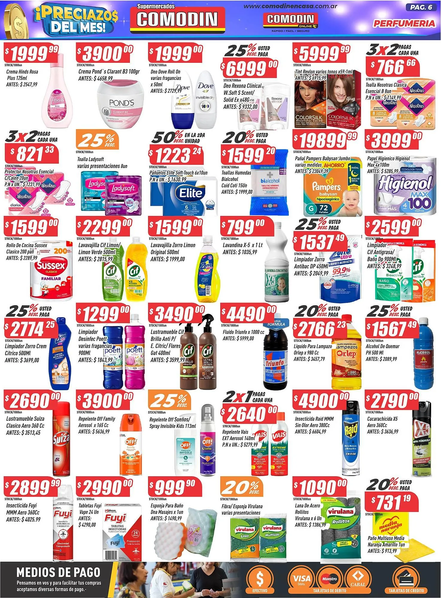 Ofertas de Catálogo Supermercados Comodin 25 de agosto al 31 de agosto 2025 - Página 6 del catálogo