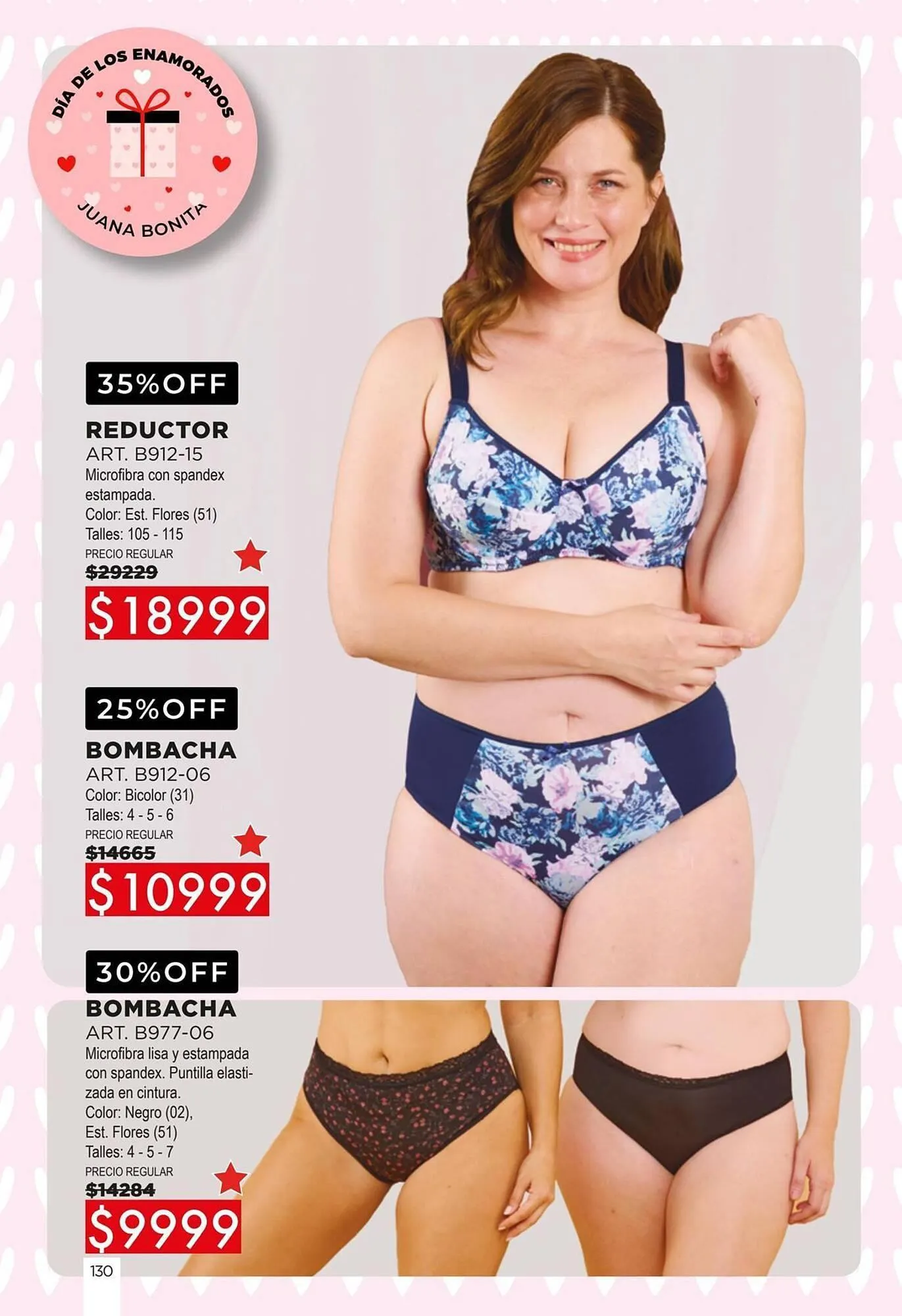 Ofertas de Catálogo Juana Bonita 9 de abril al 22 de abril 2025 - Página 130 del catálogo
