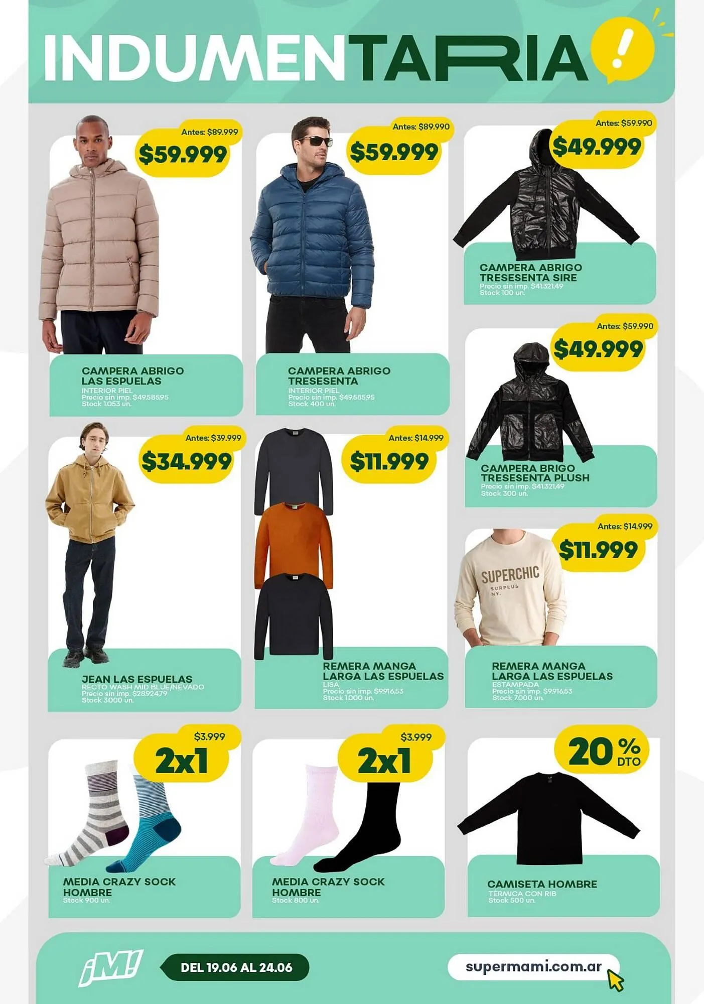 Ofertas de Catálogo Super MAMI 19 de junio al 26 de junio 2025 - Página 1 del catálogo