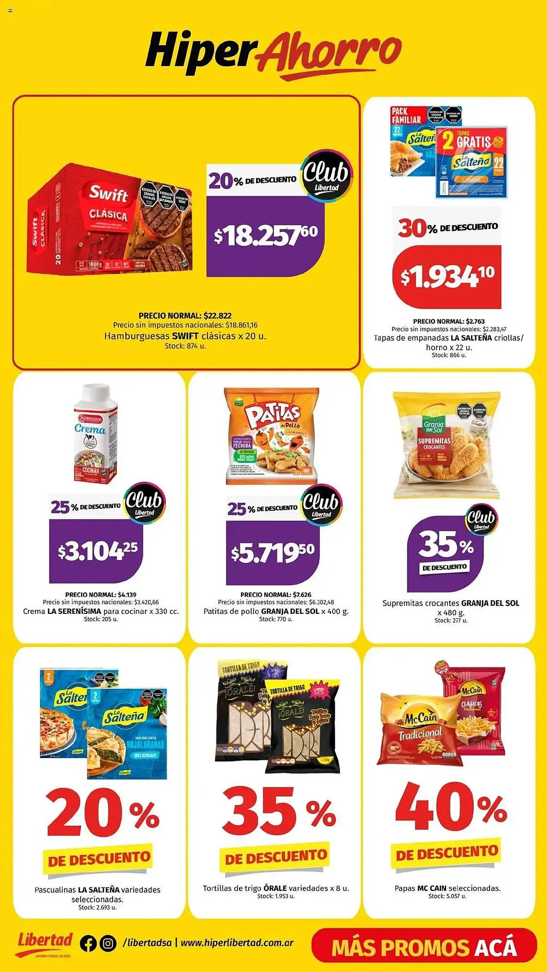 Ofertas de Catálogo Hipermercado Libertad 6 de agosto al 20 de agosto 2025 - Página 3 del catálogo
