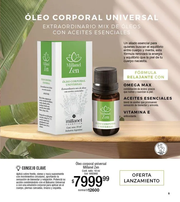 Ofertas de Catálogo Millanel Cosmética C10 26 de agosto al 22 de septiembre 2024 - Página 9 del catálogo