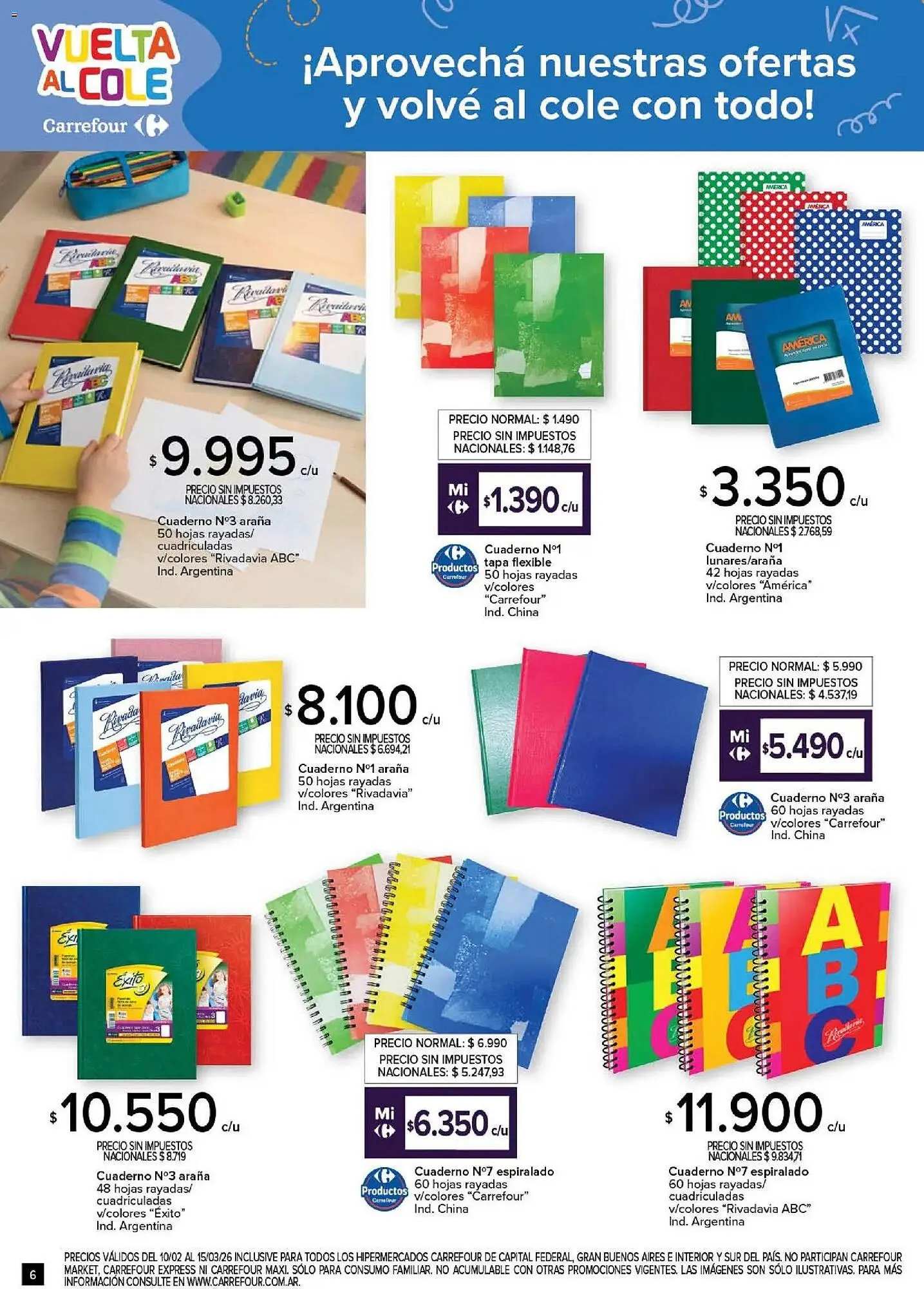 Ofertas de Catálogo Carrefour 10 de febrero al 15 de marzo 2026 - Página 6 del catálogo