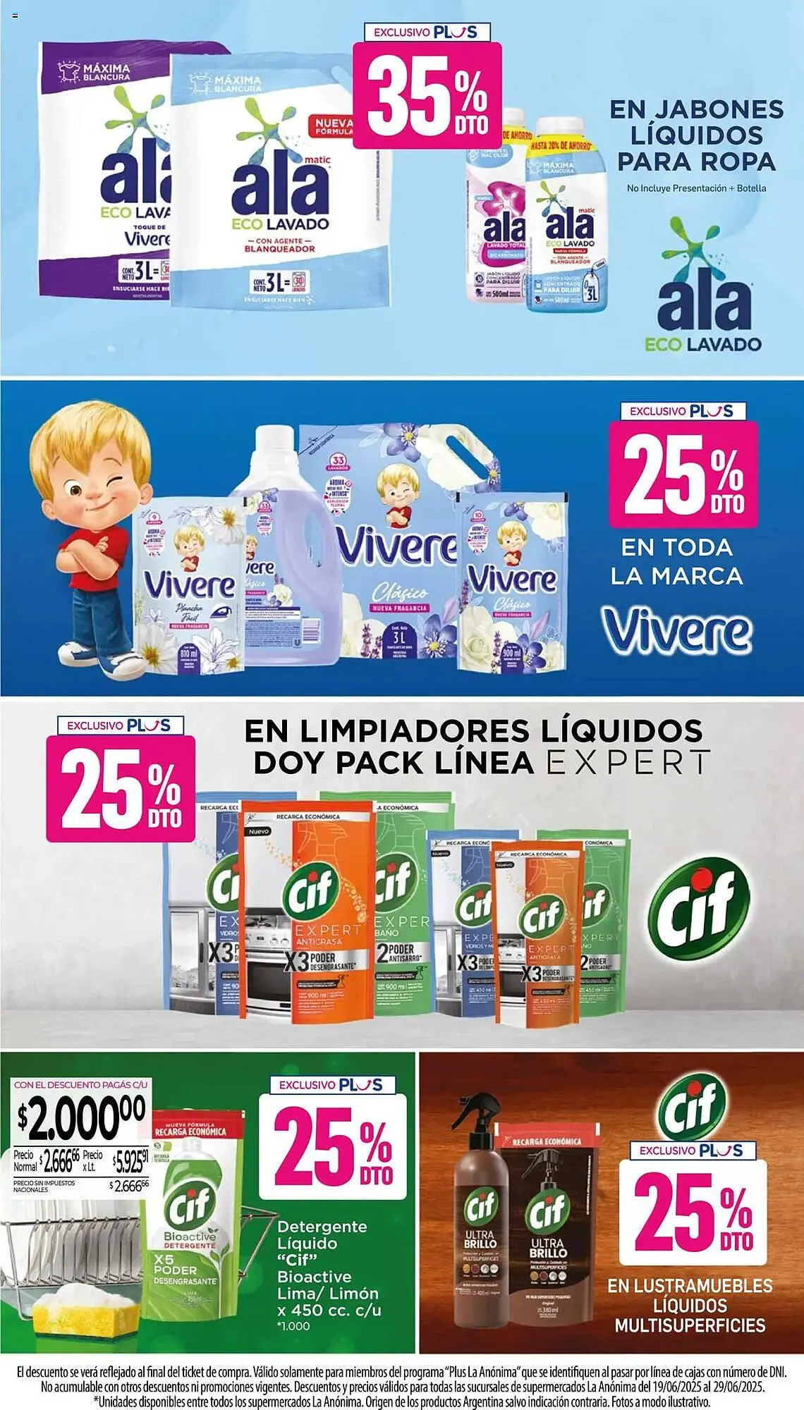 Ofertas de Catálogo La Anonima 19 de junio al 30 de junio 2025 - Página 37 del catálogo