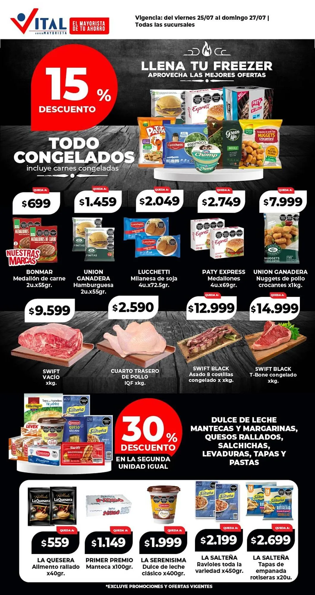 Ofertas de Catálogo Supermayorista Vital 25 de julio al 27 de julio 2025 - Página 3 del catálogo